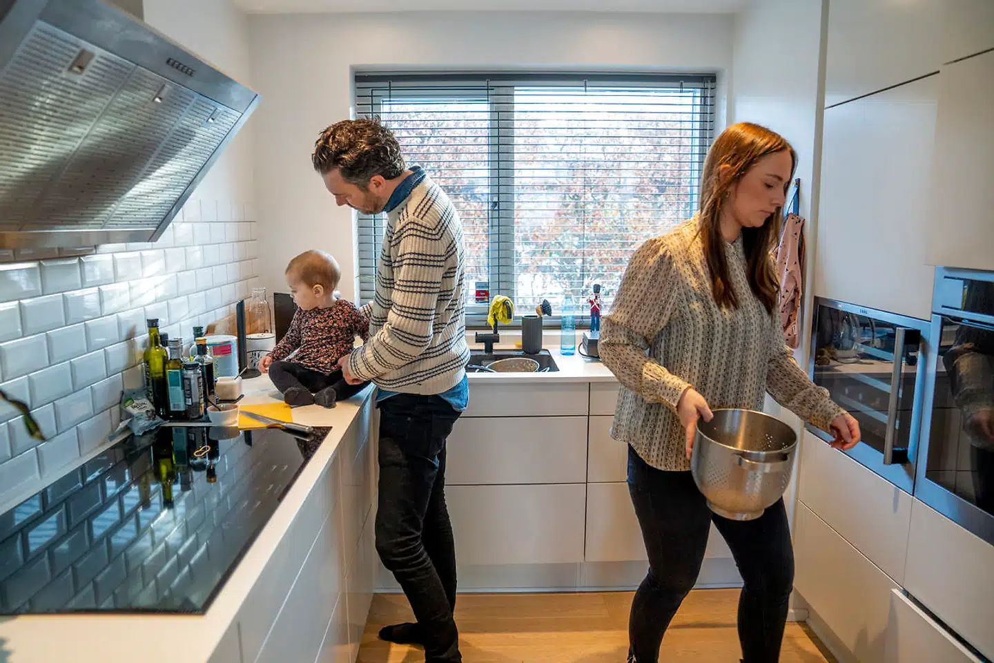 Et af de par, der er med i »Årgang 20«, er Lisbeth og Christian Vernsted-Fabricius med datteren Ayasofia.