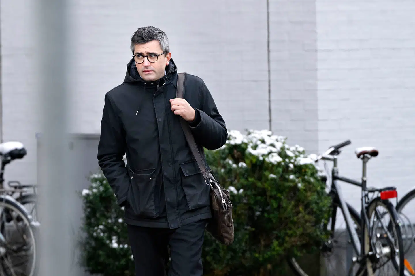 Departementsråd i Statsministeriet Pelle Pape blev afhørt i Minkkommissionen torsdag den 2. december 2021. En særlig e-mail påkaldte sig kommissionens interesse. Arkivfoto: Philip Davali/Ritzau Scanpix