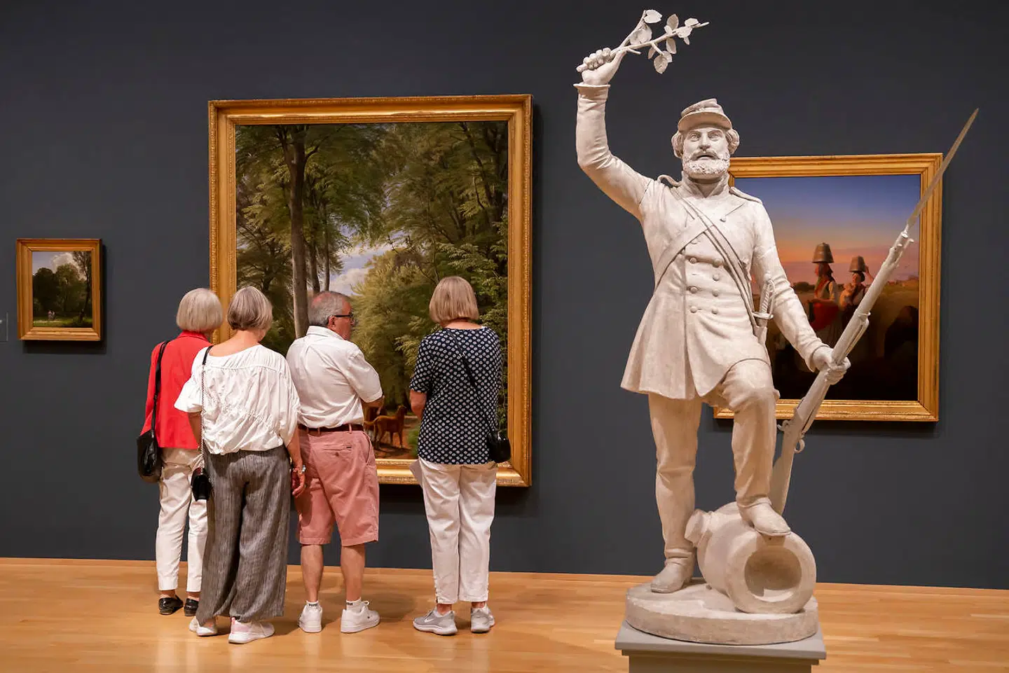 Mandag den 17. januar får museerne lov til at genåbne. Billedet her er fra Statens Museum for Kunst.