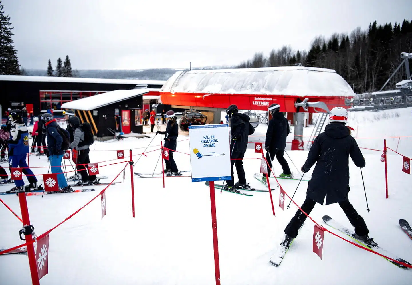Flere svenske skisportsområder melder om et stigende antal bookinger fra udlandet i forhold til sidste år - heriblandt fra flere danskere. (Arkivfoto)