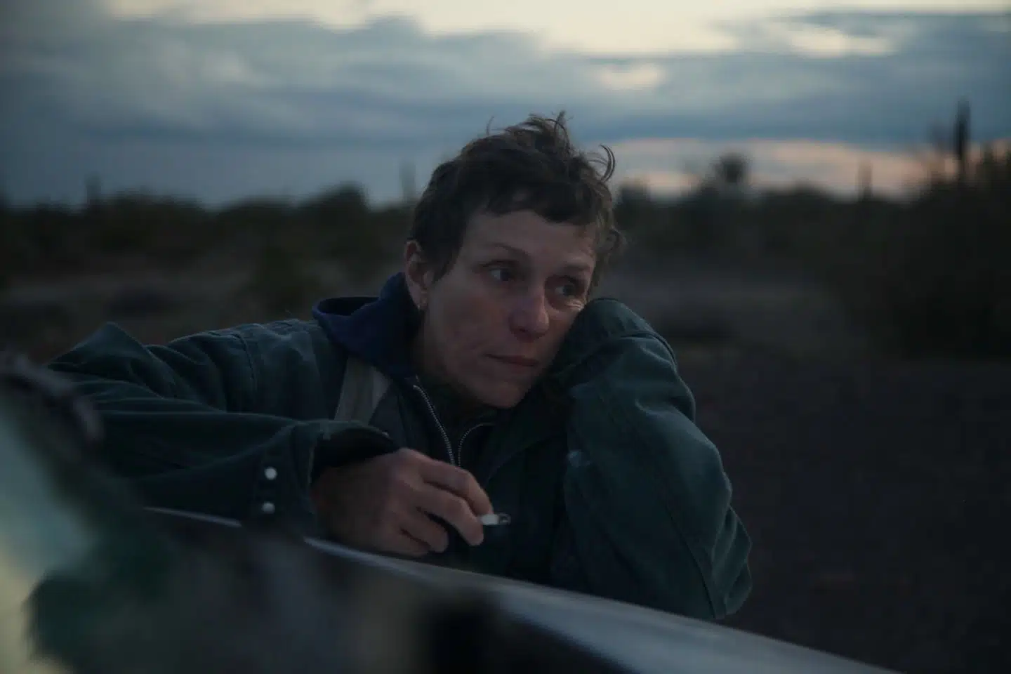 Frances McDormand spiller Fern, der har boet det meste af sit voksenliv i Empire i Nevada. Hendes mand dør, og da byens største arbejdsgiver, gipspladefabrikken US Gypsum, lukker, går byen i opløsning i en grad, så den endog mister sit postnummer.