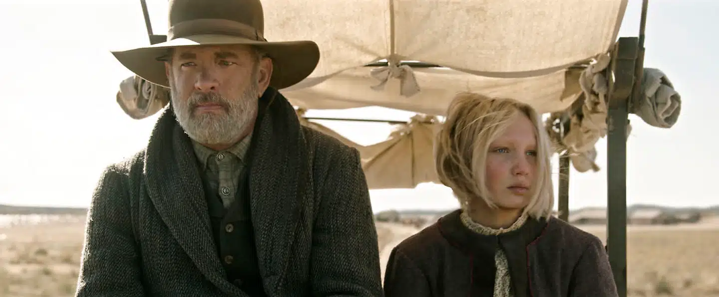 Stortalentet Helena Zengel er nomineret til både en Golden Globe og en SAG-award for sin præstation i »News of the World«. Foto: NETFLIX