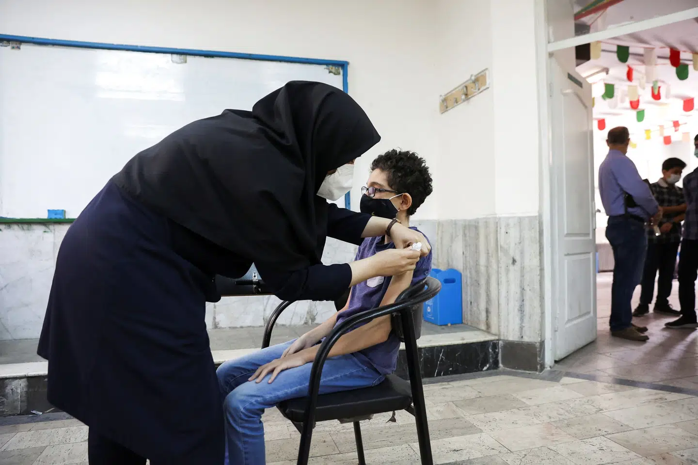 Omkring 51,3 millioner ud af Irans i alt cirka 85 millioner indbyggere har fået to doser med coronavaccine (Arkivfoto). Wana News Agency/Reuters