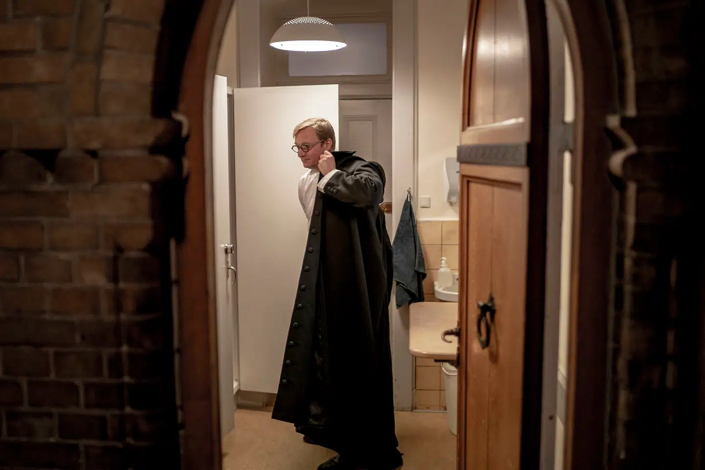 Andreas Christensen i Hellig Kors Kirke.