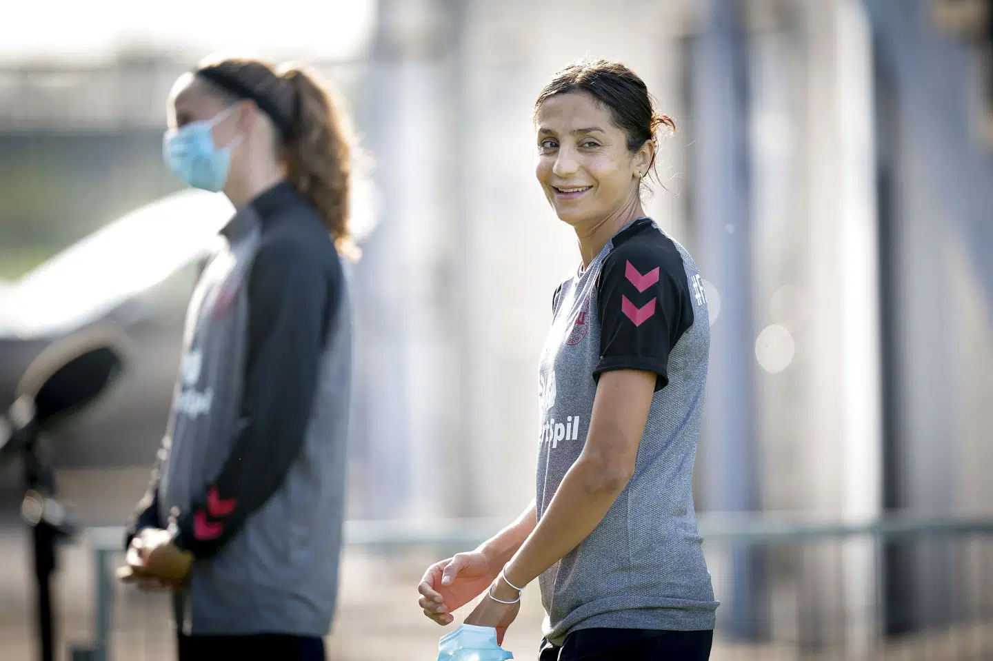33-årige Nadia Nadim har spillet 99 landskampe for Danmark. (Arkivfoto) Liselotte Sabroe/Ritzau Scanpix