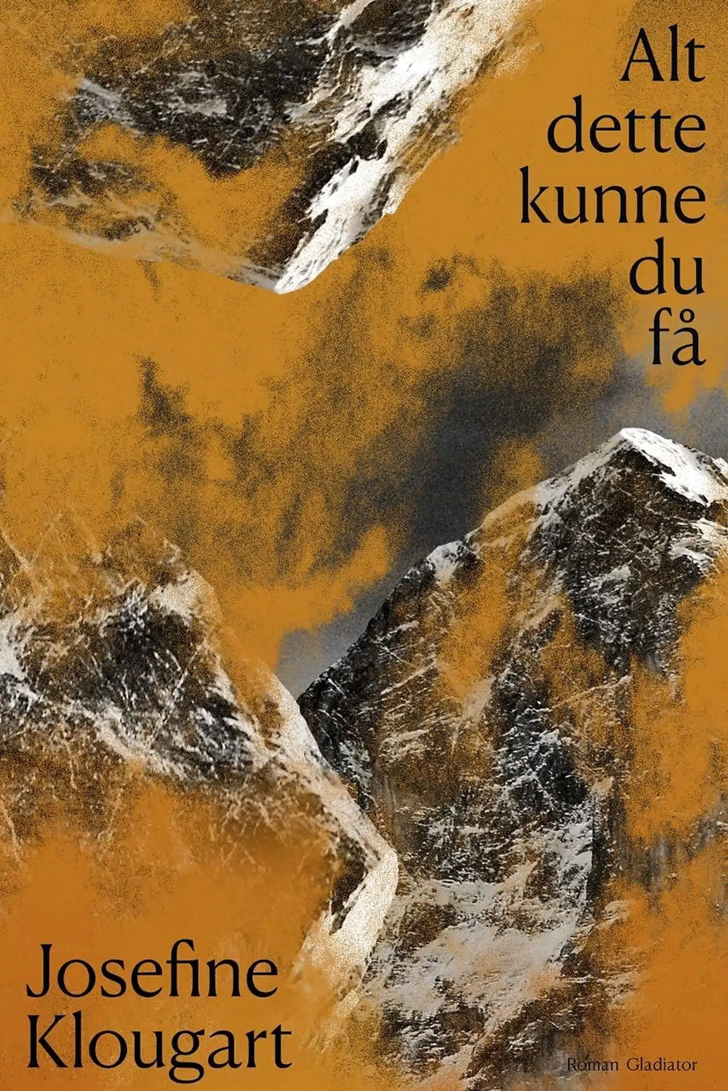 »Alt dette kunne du få« er en genial sammensat roman af små tekststykker, der fortæller om en ung kvindes opvækst på Mols i Danmark i 1980erne og 1990erne. Sprogligt formfuldendt og pirrende poetisk beskrevet hele vejen over 328 sider af Josefine Klougart.