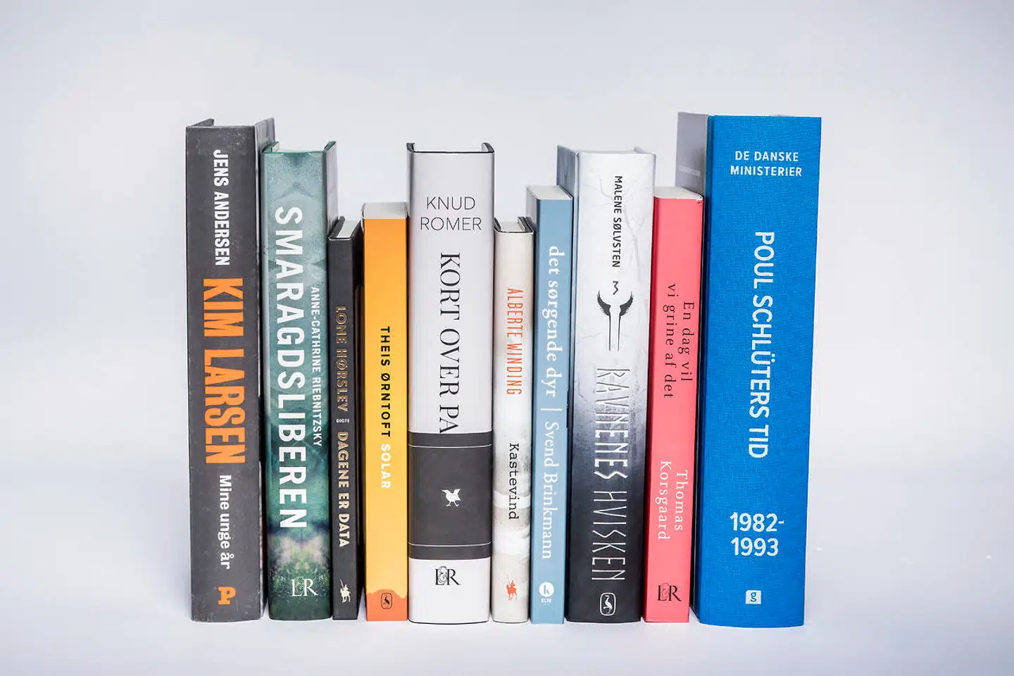 Forfatterne bag bøgerne her, der tidligere er nomineret til Læsernes Bogpris, kan ikke se frem til at blive inviteret til festivalen Untold Pages. Hvide forfattere må nemlig ikke deltage.