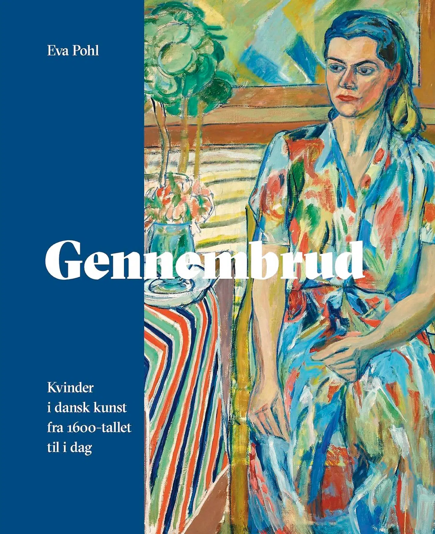 Christine Swanes portræt af skuespilleren Gull-Maj Norin pryder forsiden af Eva Pohls nye bog.