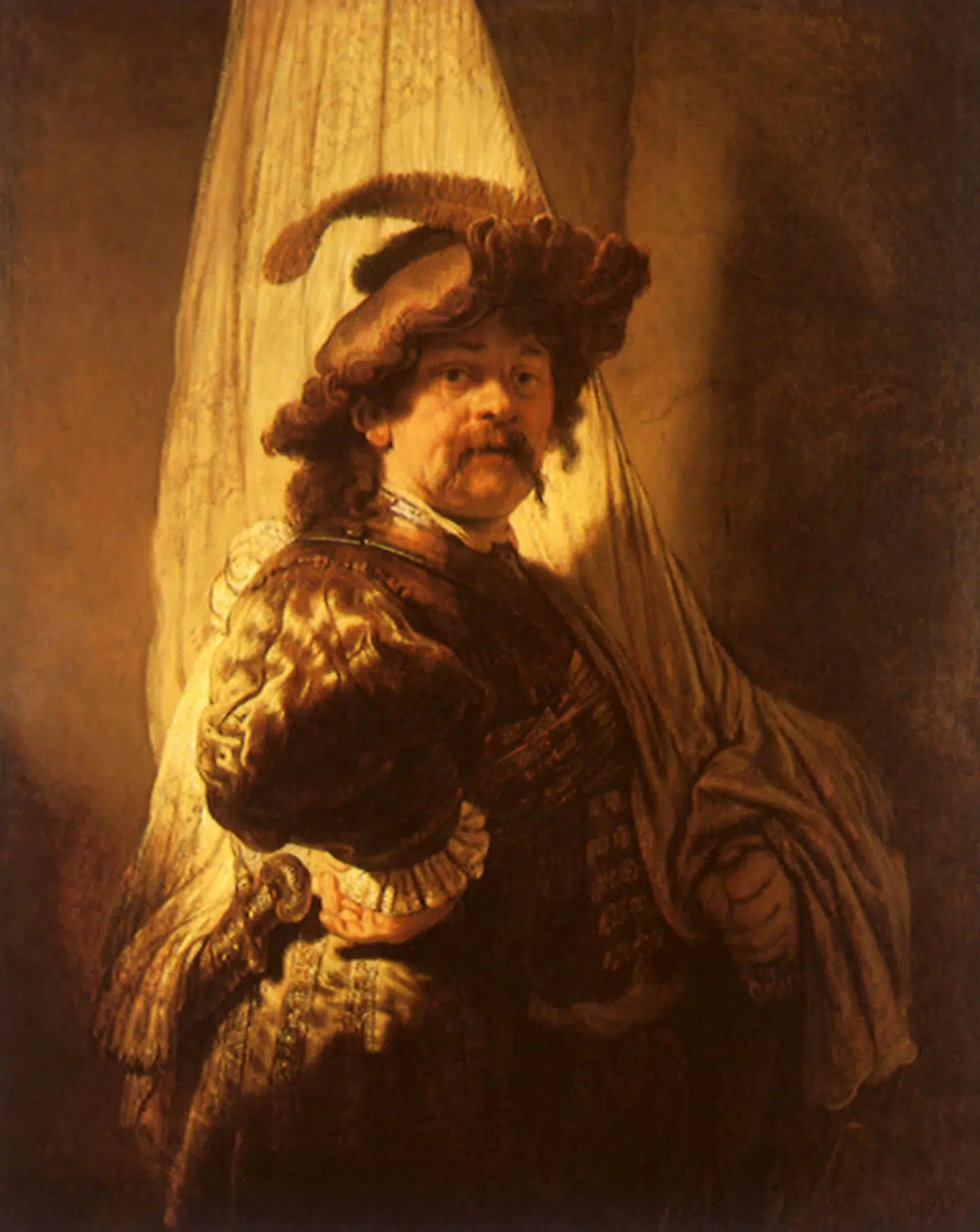 Rembrandt malede »Fanebæreren« i 1636, da han var 30 år, og det betragtes som hans gennembrudsbillede. Det var her, at han skabte sin berømte stil karakteriseret af vekselvirkning mellem lys og skygge.