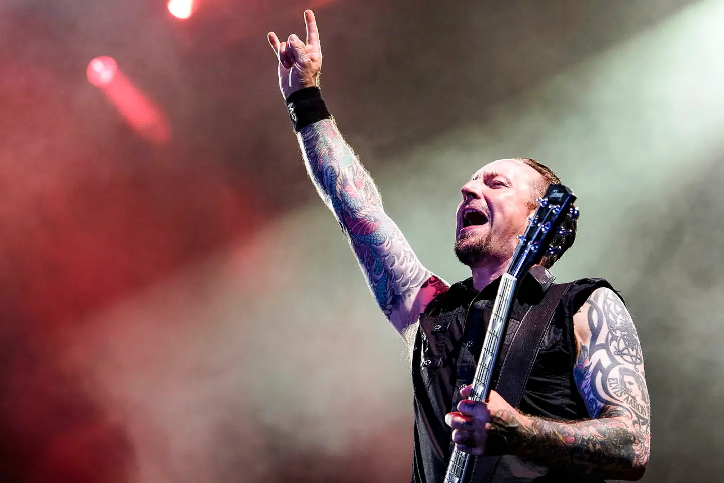 Michael Poulsen er forsanger i Volbeat, og han er sammen med resten af bandet aktuel med deres ottende album, »Servant Of The Mind«.