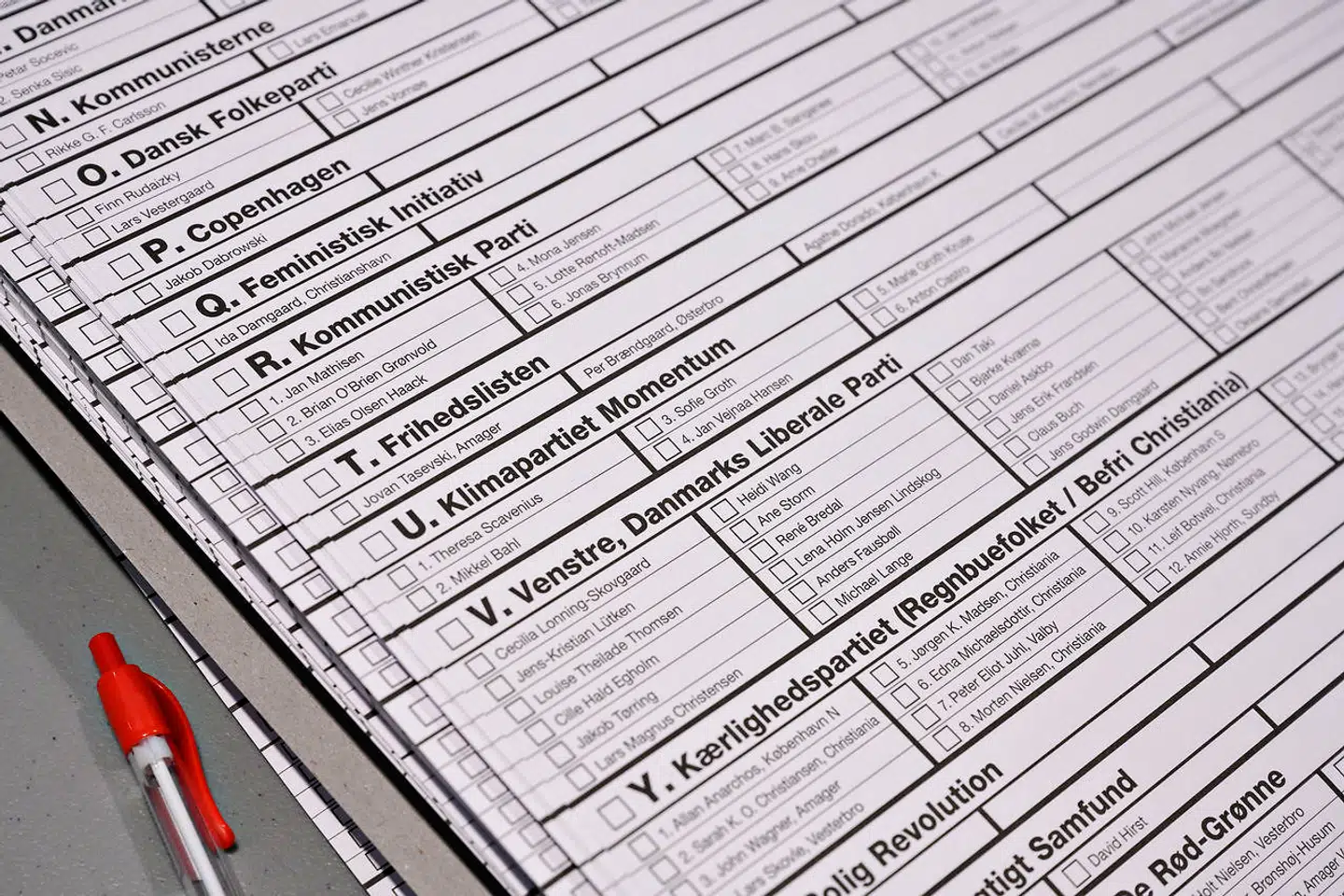 Ud for alle kandidater var der ved valget den 16. november den sædvanlige lille afkrydsningsboks. Feltet manglede dog ud for fire af Frihedslistens fem kandidater. Behandlingen af listens krav om omvalg bliver afgjort den 2. december.
