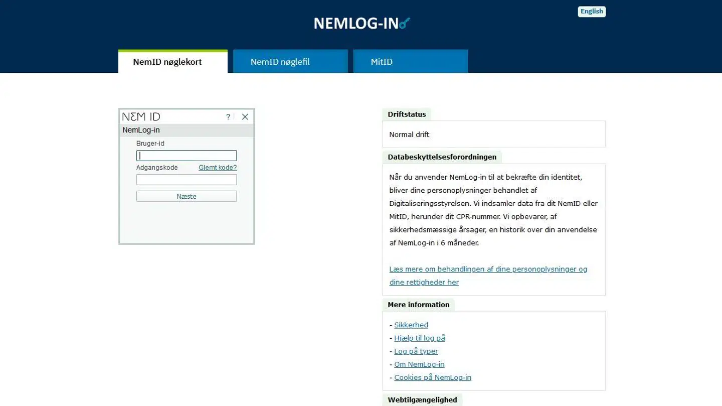 Når ens bank melder ud, at det er tid til at skifte til MitID, får man 30 dage. Herefter vil ens NemID ikke længere kunne bruges til hverken netbank eller mobilbank – men fint alle andre steder som for eksempel her på den offentlige selvbetjeningsportal Borger.dk.