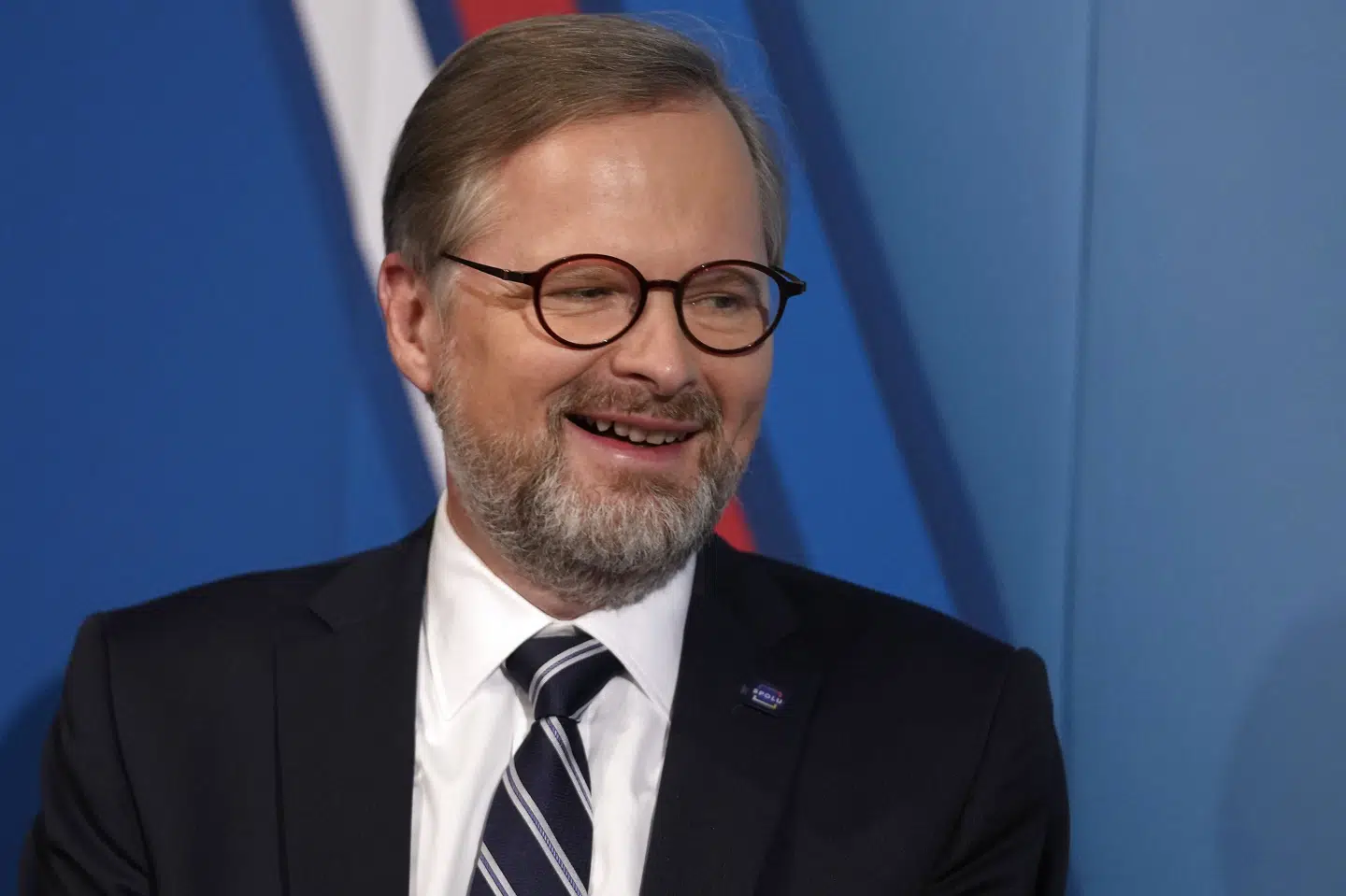 Lederen af den borgerlige koalition Sammen, Petr Fiala, er søndag udnævnt til ny premierminister i Tjekkiet. (Arkivfoto) Petr David Josek/Ritzau Scanpix