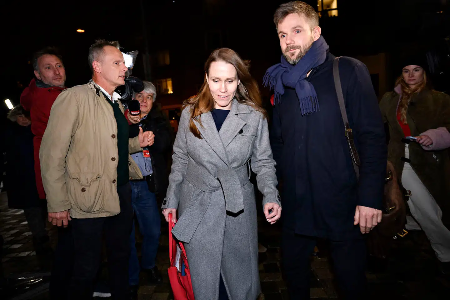 Departementschef i Statsministeriet, Barbara Bertelsen, forlader sin afhøring i Minkkommissionen i Retten på Frederiksberg 18. November 2021. (Foto: Philip Davali/Ritzau Scanpix)