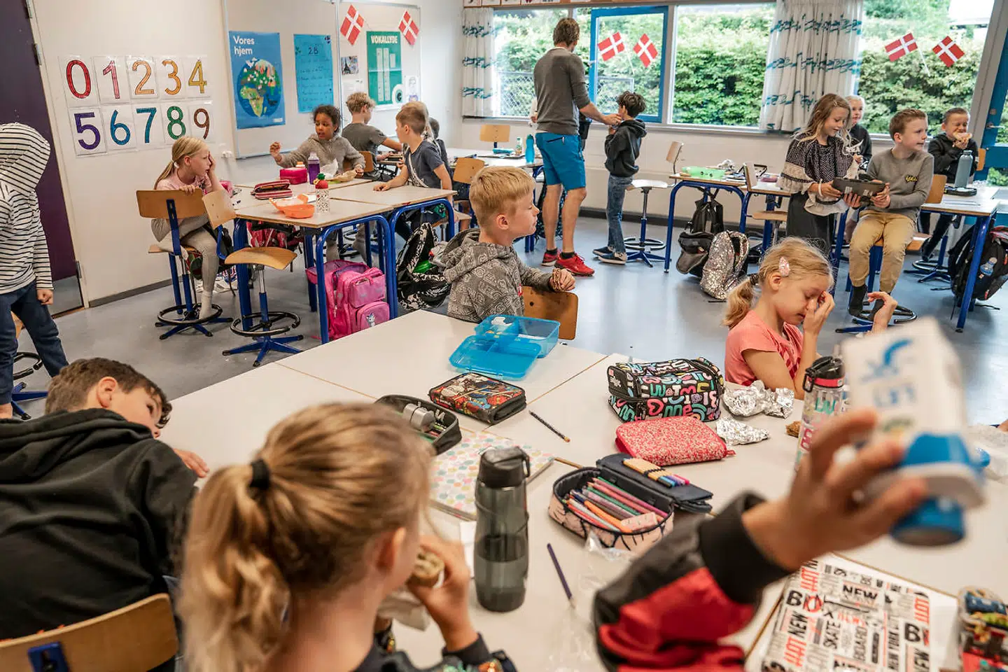 I Gentofte har to skoler lukket ned på grund af høje smittetal.