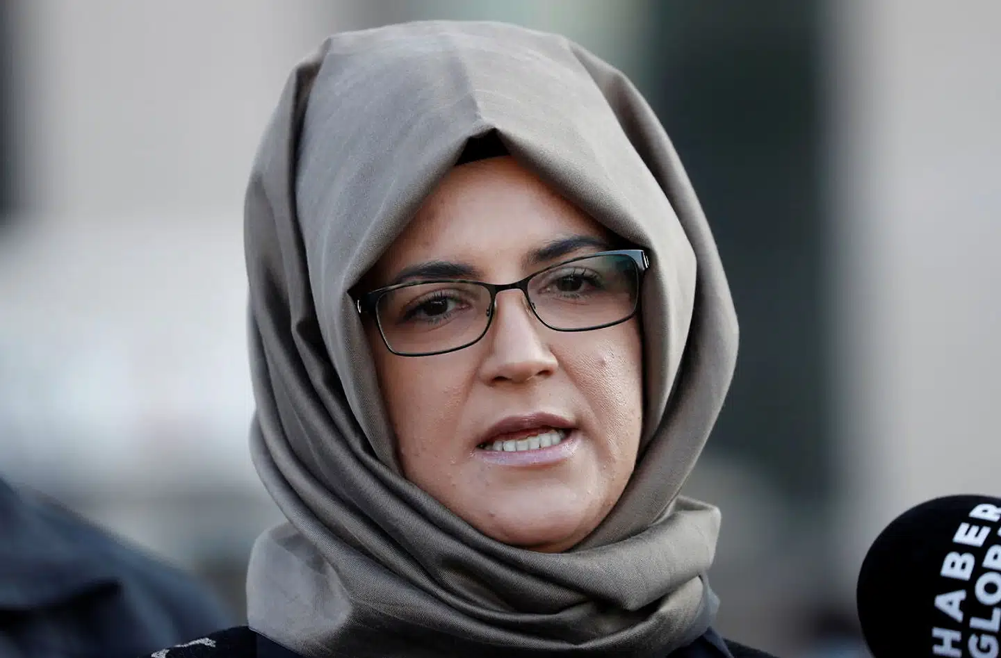 Hatice Cengiz skulle have været gift med Jamal Khashoggi, men dagen før blev han dræbt på det saudiske konsulat i Istanbul.