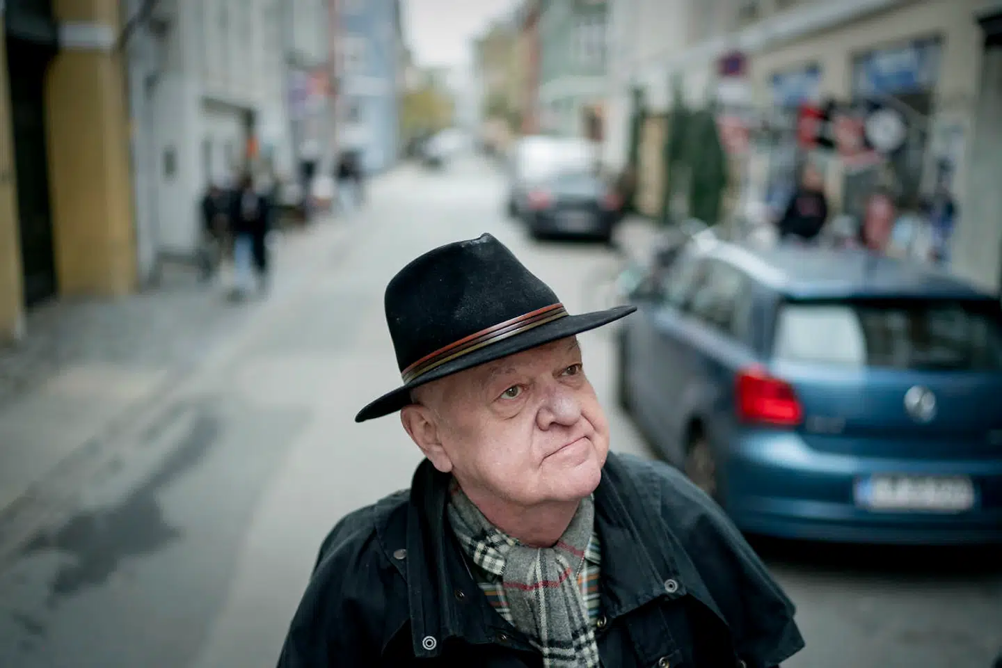 Han er københavner med stort K. Så længe Allan Mylius Thomsens ben kan bære ham, har han tænkt sig at blive boende i Pisserenden i Indre By.