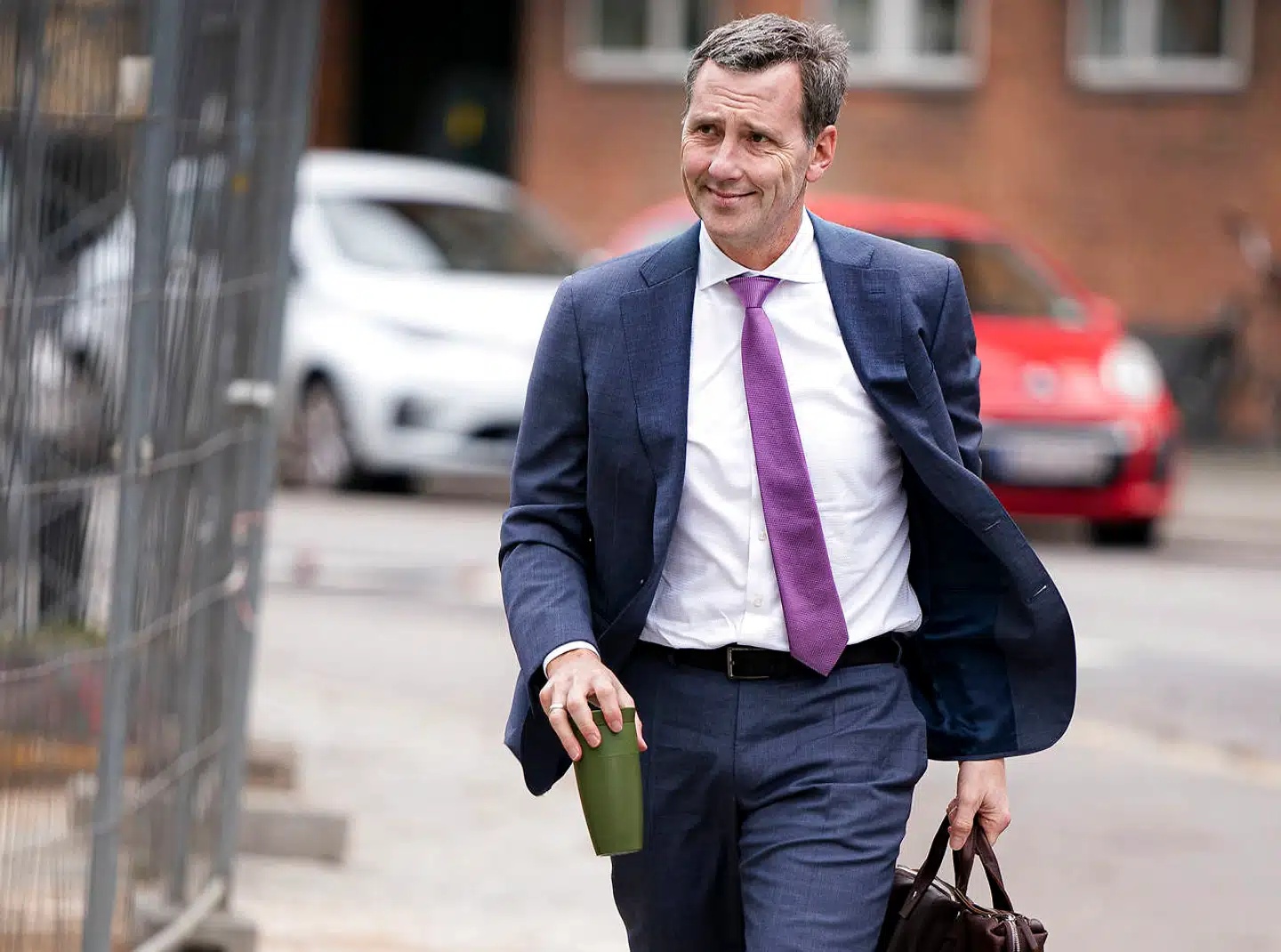 Afhøring af Justitsminister Nick Hækkerup i Minkkommissionen i Retten på Frederiksberg fredag den 19. November 2021.