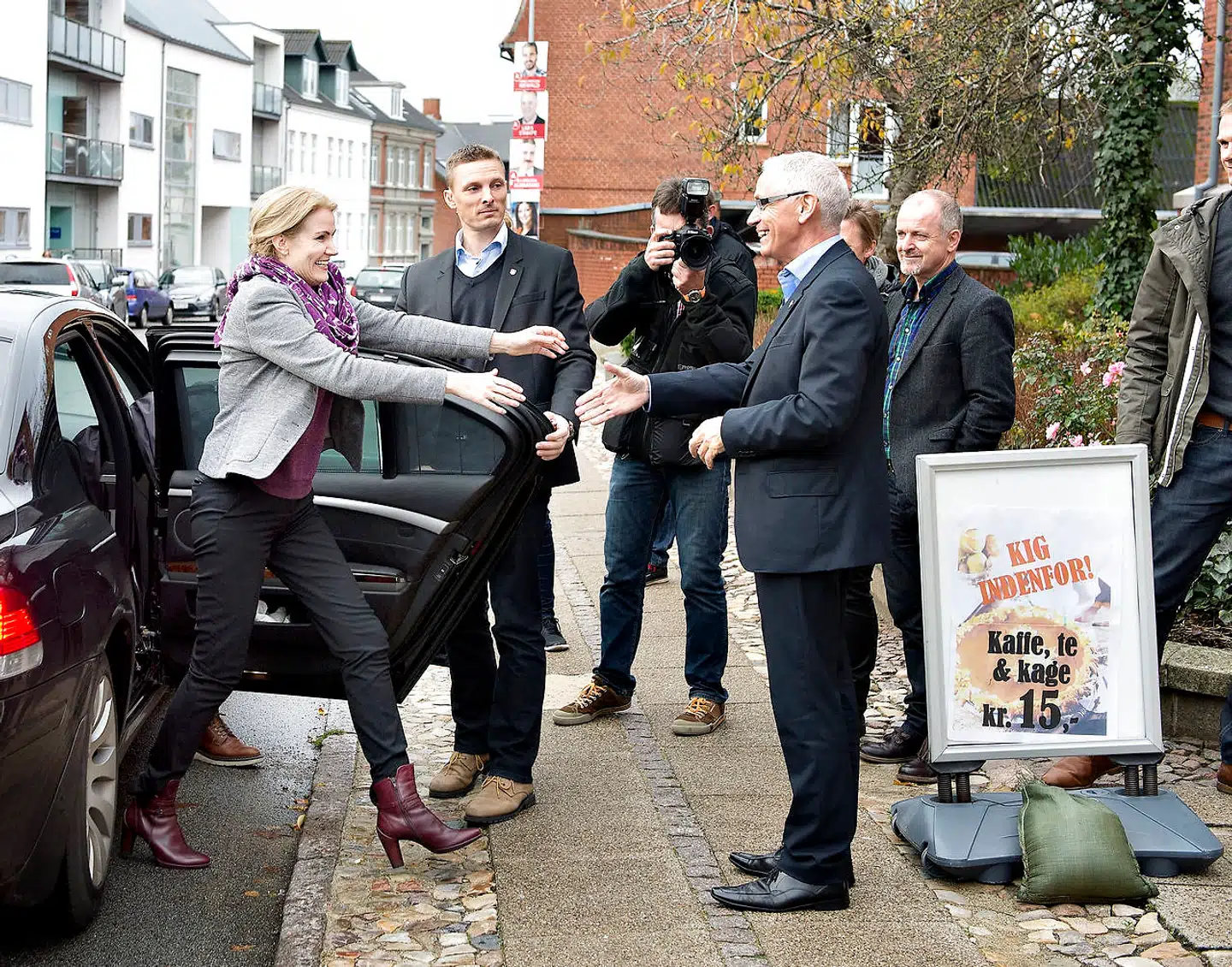 Den forhenværende socialdemokratiske statsminister, Helle Thorning-Schmidt (S), mødtes i forbindelse med kommunalvalget i 2013 med daværende borgmesterkandidat H.C. Østerby. Valget var indtil nu det dårligste for partiet i årtier.
