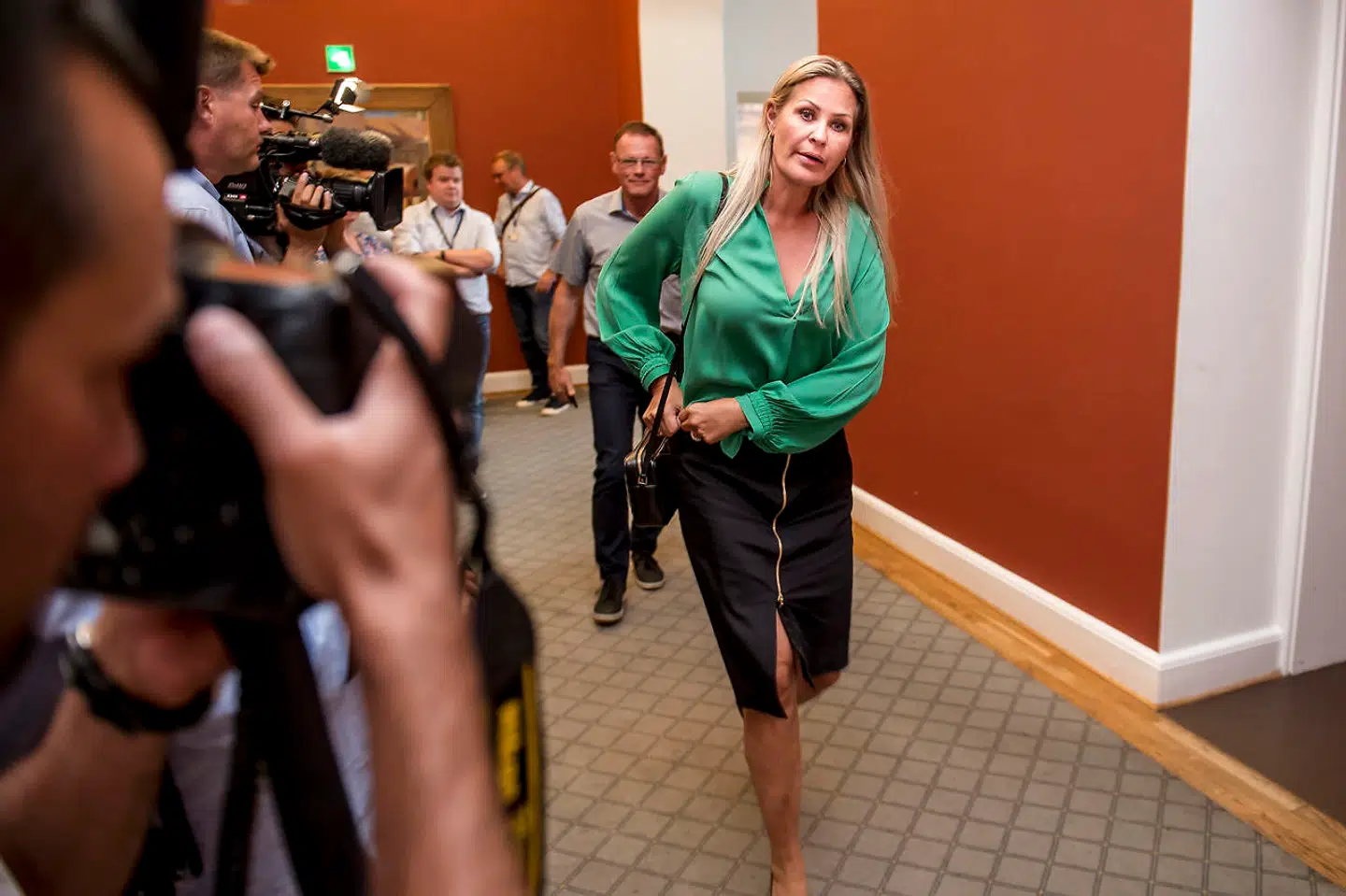 Britt Bagers pengemand har sat kæmpepalæ til salg i indre København.