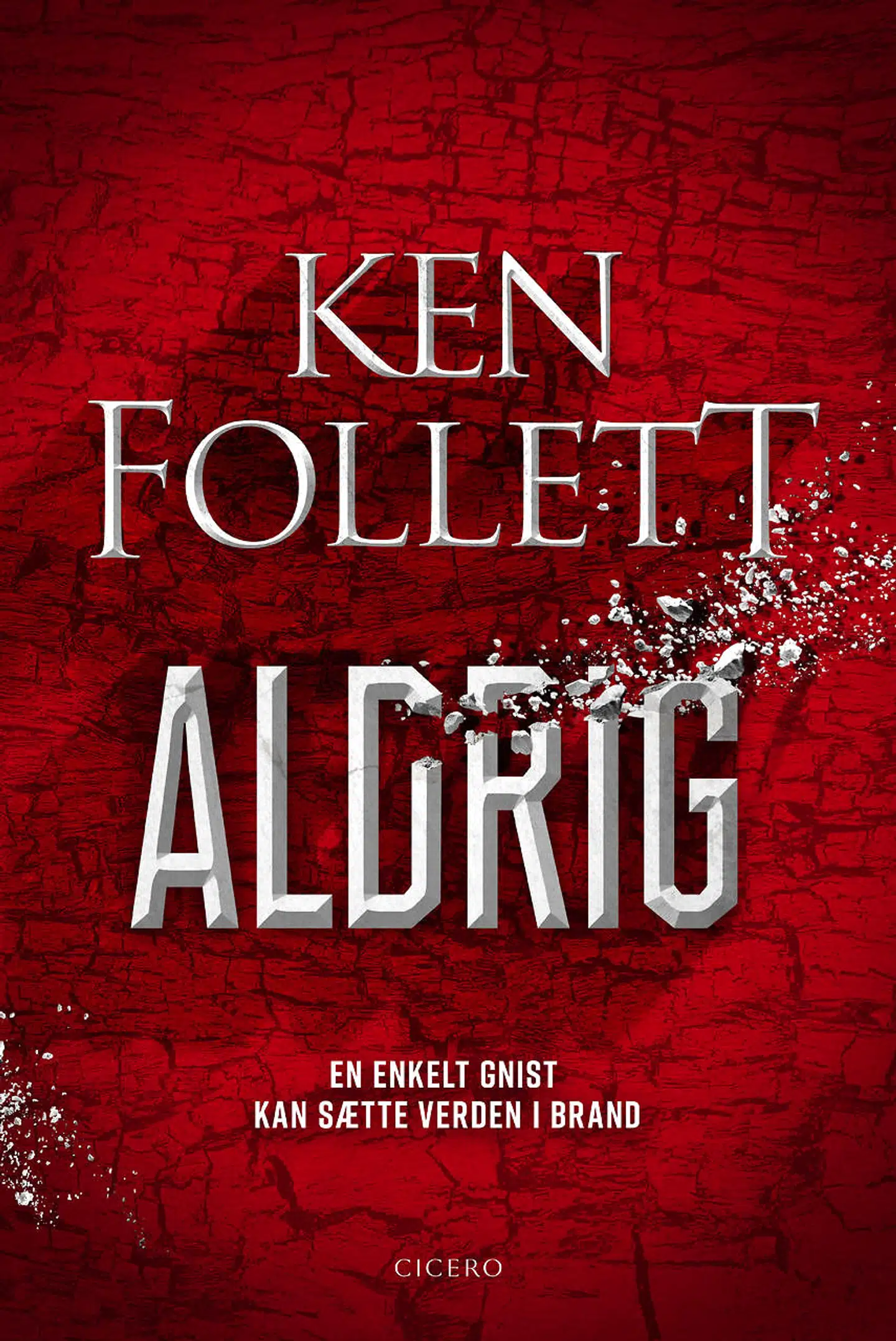 »Aldrig« er en højaktuel politisk spændingsroman, der bygger på den politiske verdensorden, som den ser ud i dag, og trækker tråde tilbage til det historiske forløb, der ledte op til Første Verdenskrig.