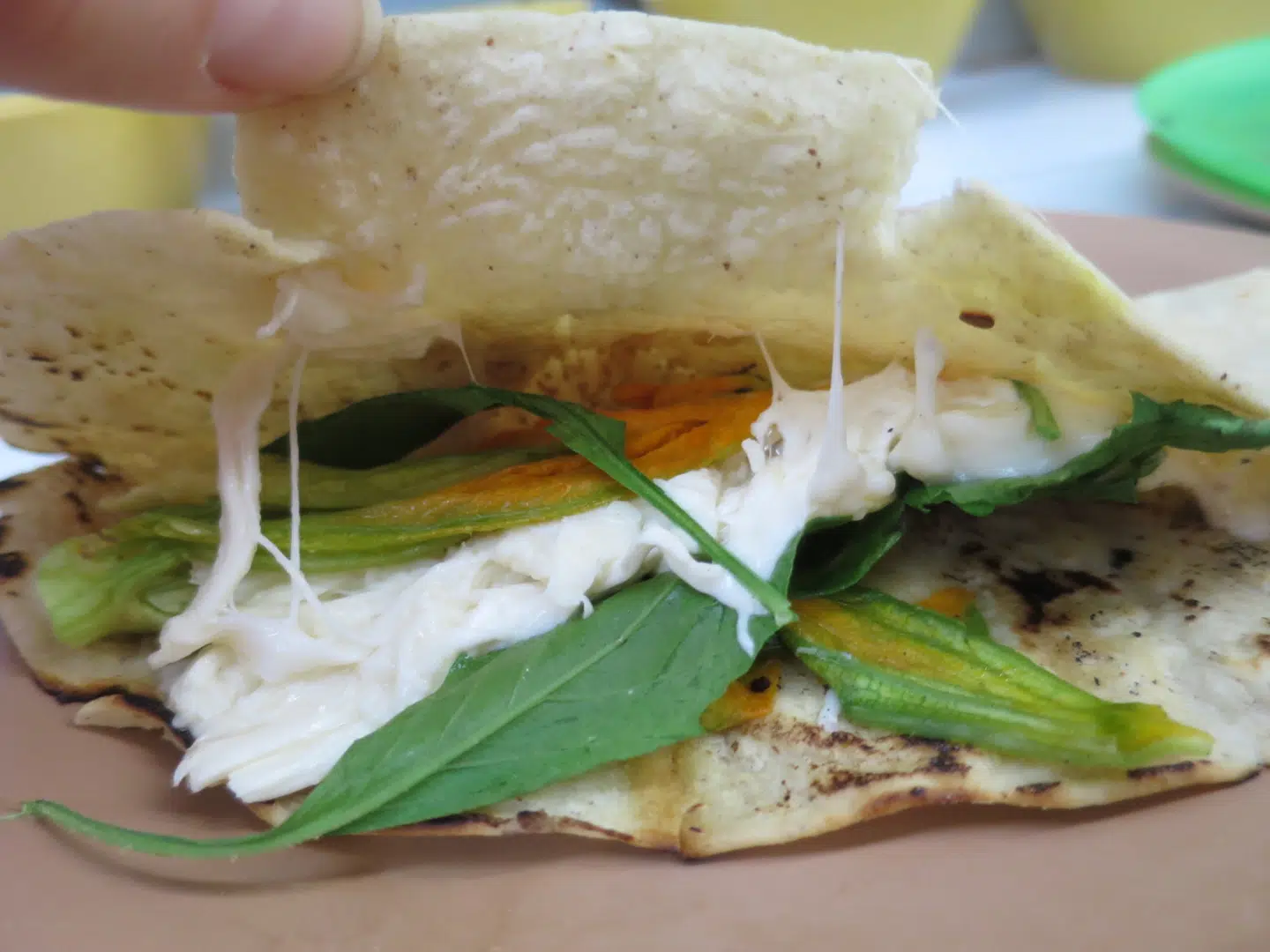 Et billede af den taco fra Oaxaca City, der foreløbig er Christel Pixis bedste måltid.