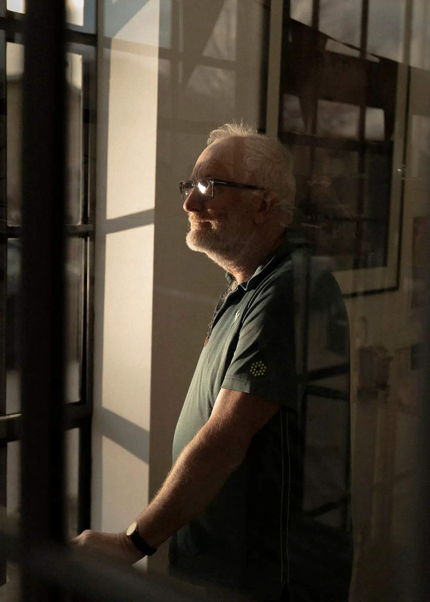 »Vi, min kone og jeg, har fundet hinanden i at have taget beslutning, once and for all, om, at der skal ikke laves om på hinanden.«