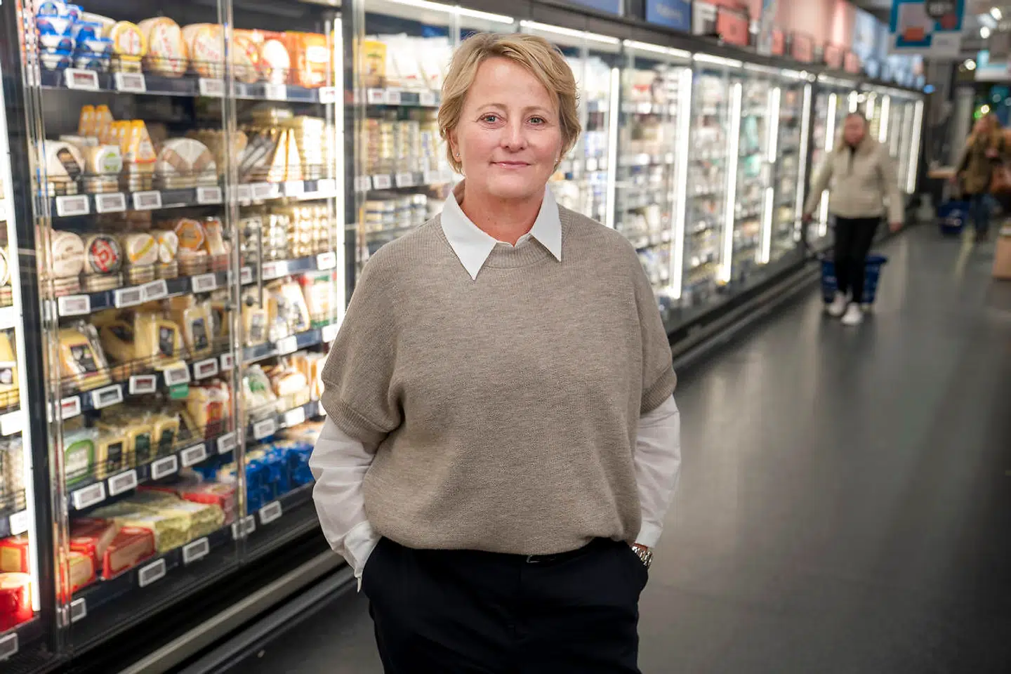 Direktøren i Irma, Charlotte Norby, er vokset op med kæden – som lille handlede hun med sine forældre i Irma i Birkerød. I dag er hendes lokale butik på Ordrupvej.