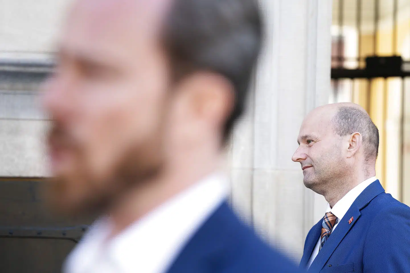 Søren Pape (til højre), formand for Konservative, er nu for alvor en trussel for Venstre og dermed Jakob Ellemann-Jensen (til venstre) som potentiel statsministerkandidat, mener Hans Engell, politisk kommentator. (Arkivfoto) Claus Bech/Ritzau Scanpix