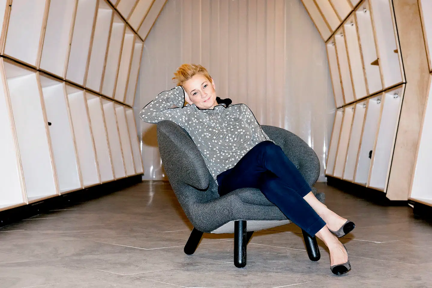 Ane Cortzen havde fravalgt alle de klassiske turistspots på sin tur gennem København: »Ikke noget Langelinie eller Nyhavn her. Jeg ville gerne vise utraditionelle steder som pegede frem i tiden,« skriver hun.