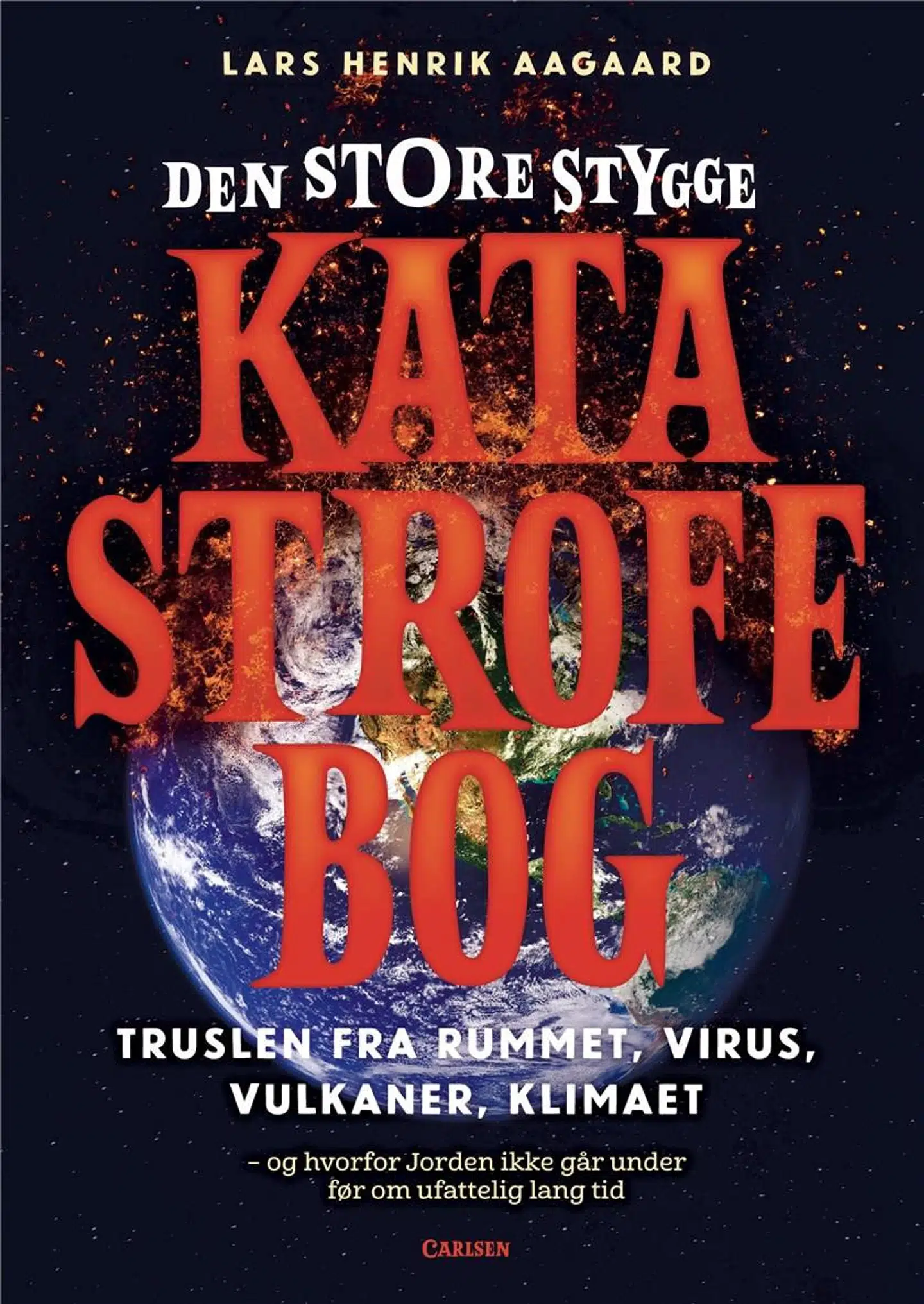 »Den store stygge katastrofebog« behandler trusler som supervulkaner, atombomber og kunstig intelligens.