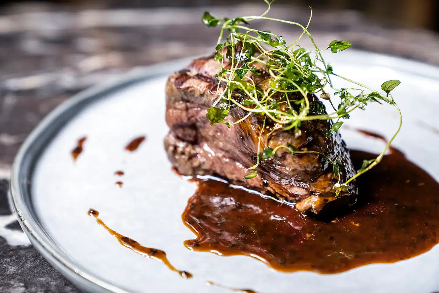 Wagyu-mørbrad.