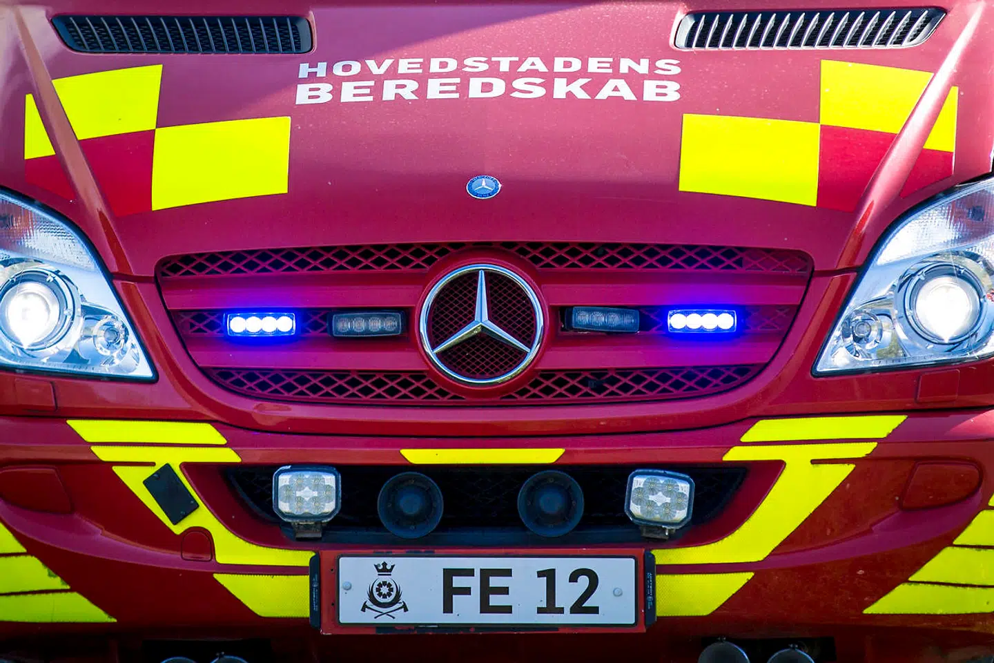 Der er ingen fare for hverken patienter eller ansatte i forbindelse med branden, fortæller vagthavende operationschef Tim Ole Simonsen. (Arkivfoto)