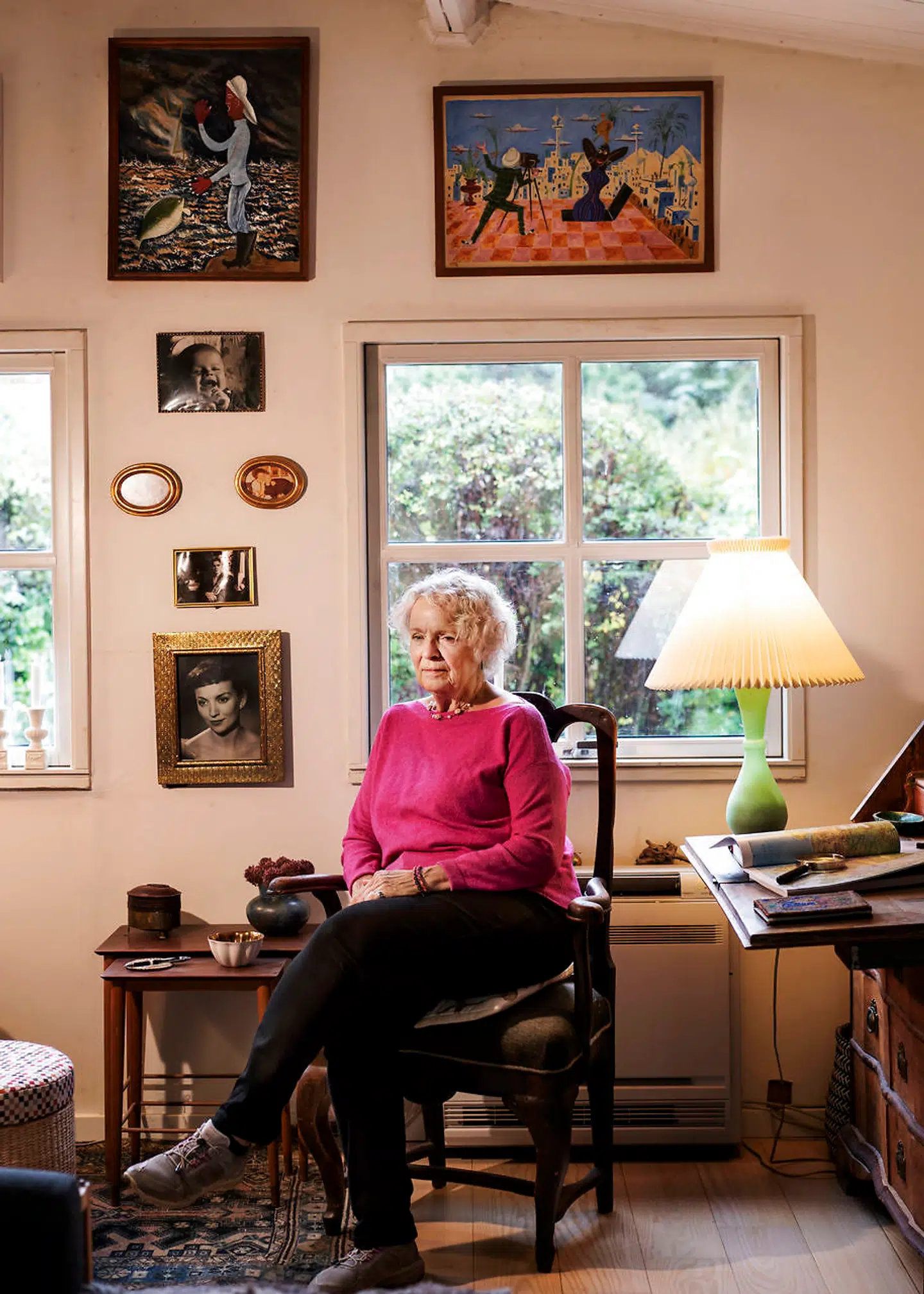 Den smukke kvinde på fotografiet på væggen er Lane Linds mor, skuespilleren Lise Thomsen, som datteren først nu er begyndt at kunne forstå.