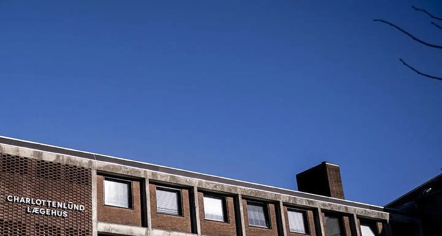 Arkivfoto. Charlottenlund Lægehus på Jægersborg Alle i Charlottenlund.