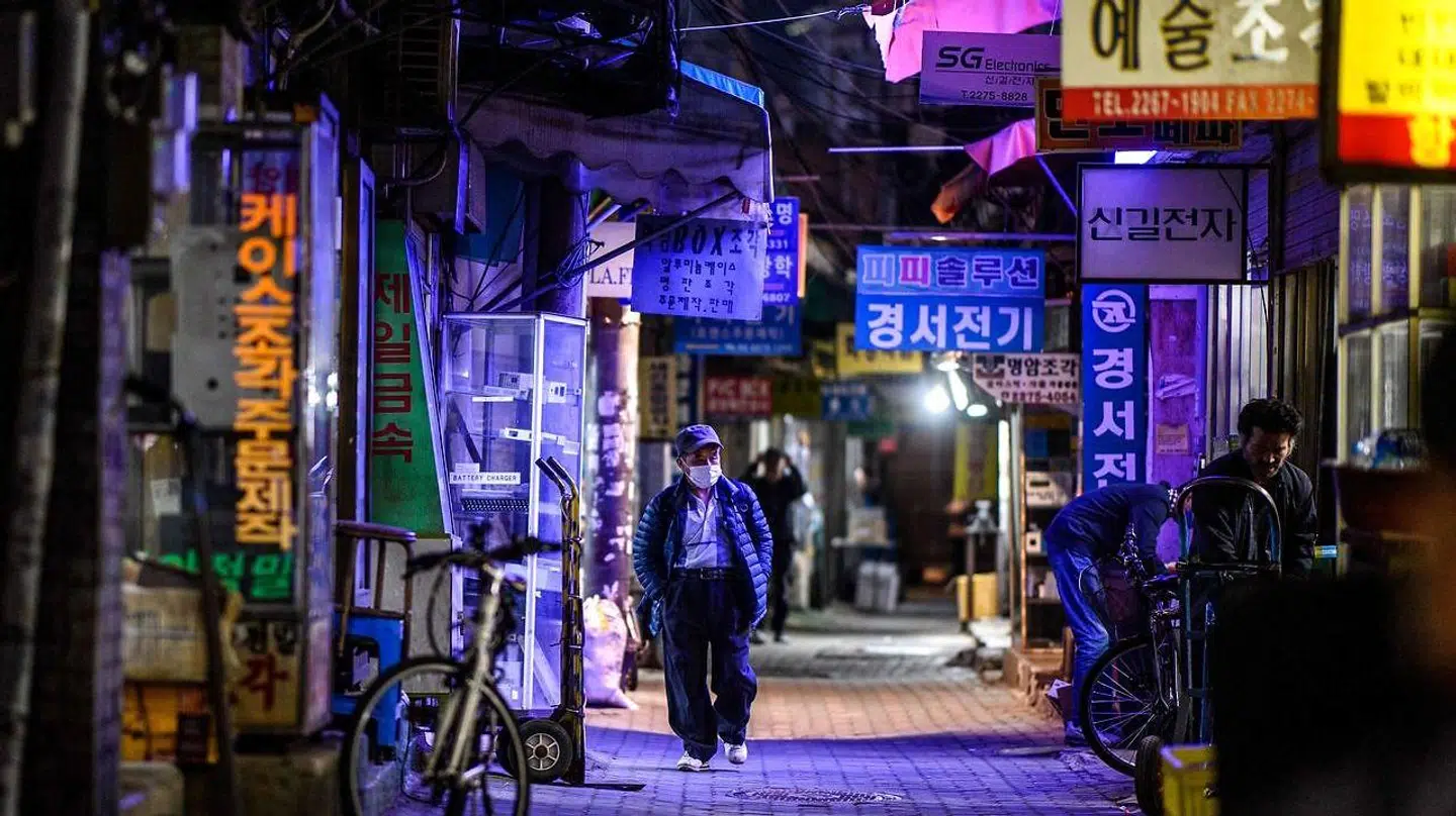Danskerne er blevet nysgerrige på Sydkorea, efter den sydkoreanske Netflix-serie »Squid Game« har slået seerrekorder. Fotoet er fra Seoul, Sydkoreas hovedstad.