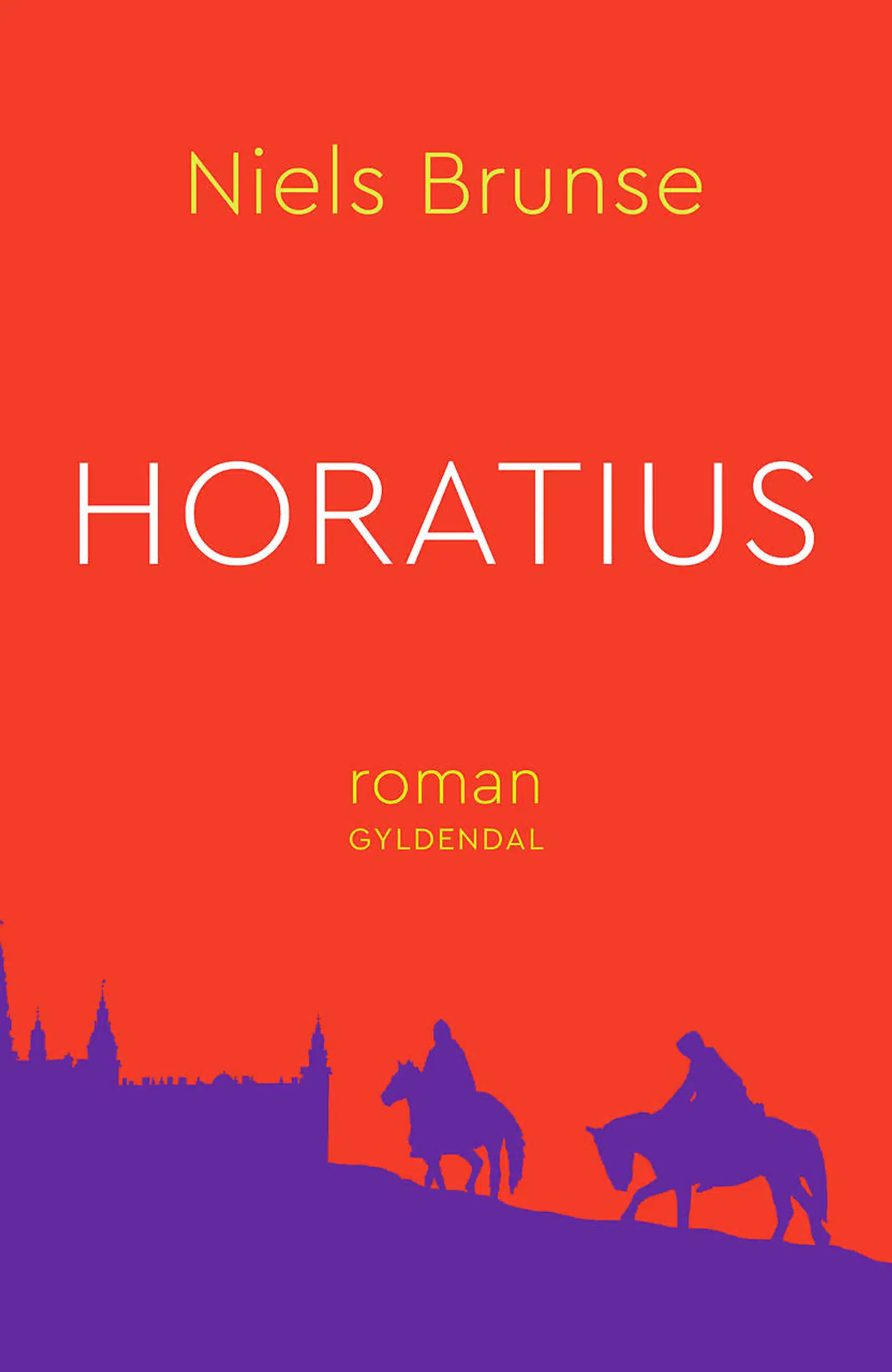 Hovedpersonen i Niels Brunses roman er, som også titlen åbenbarer det, Hamlets ven Horatius, der også bærer det gode borgerlige danske navn Hans Voltemand, som er en af bifigurerne i Shakespeares historie.