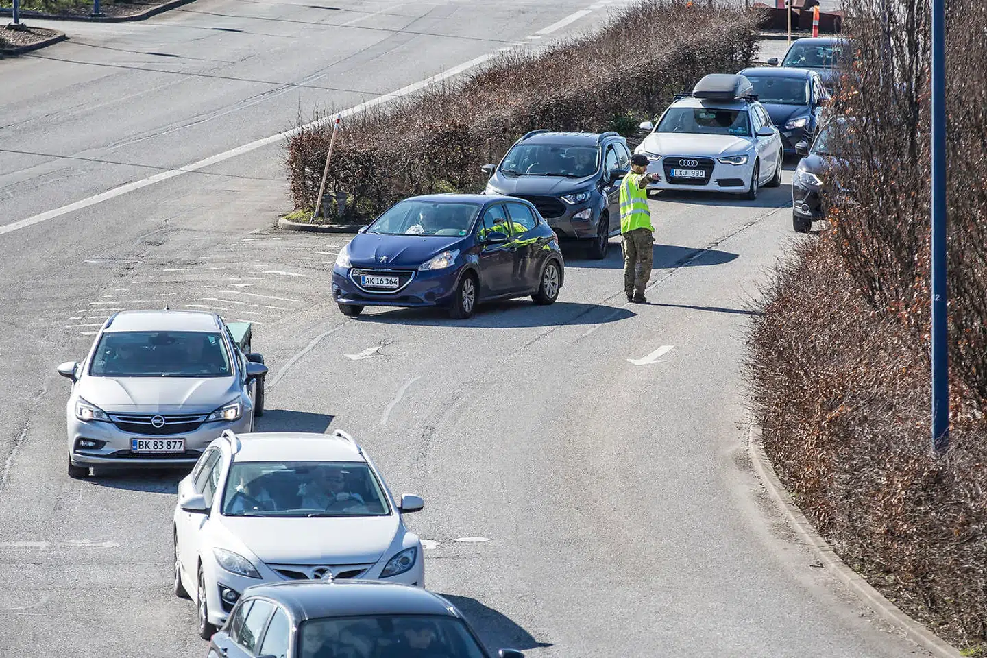 Grænsekontrollen bliver forlænget med seks måneder. Arkivfoto.
