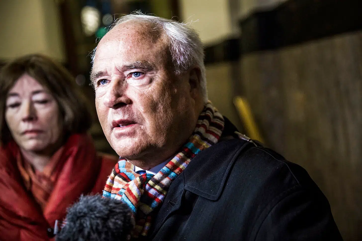 Flemming Østergaard sad i SAS-flyet, som måtte sikkerhedslande i New York.