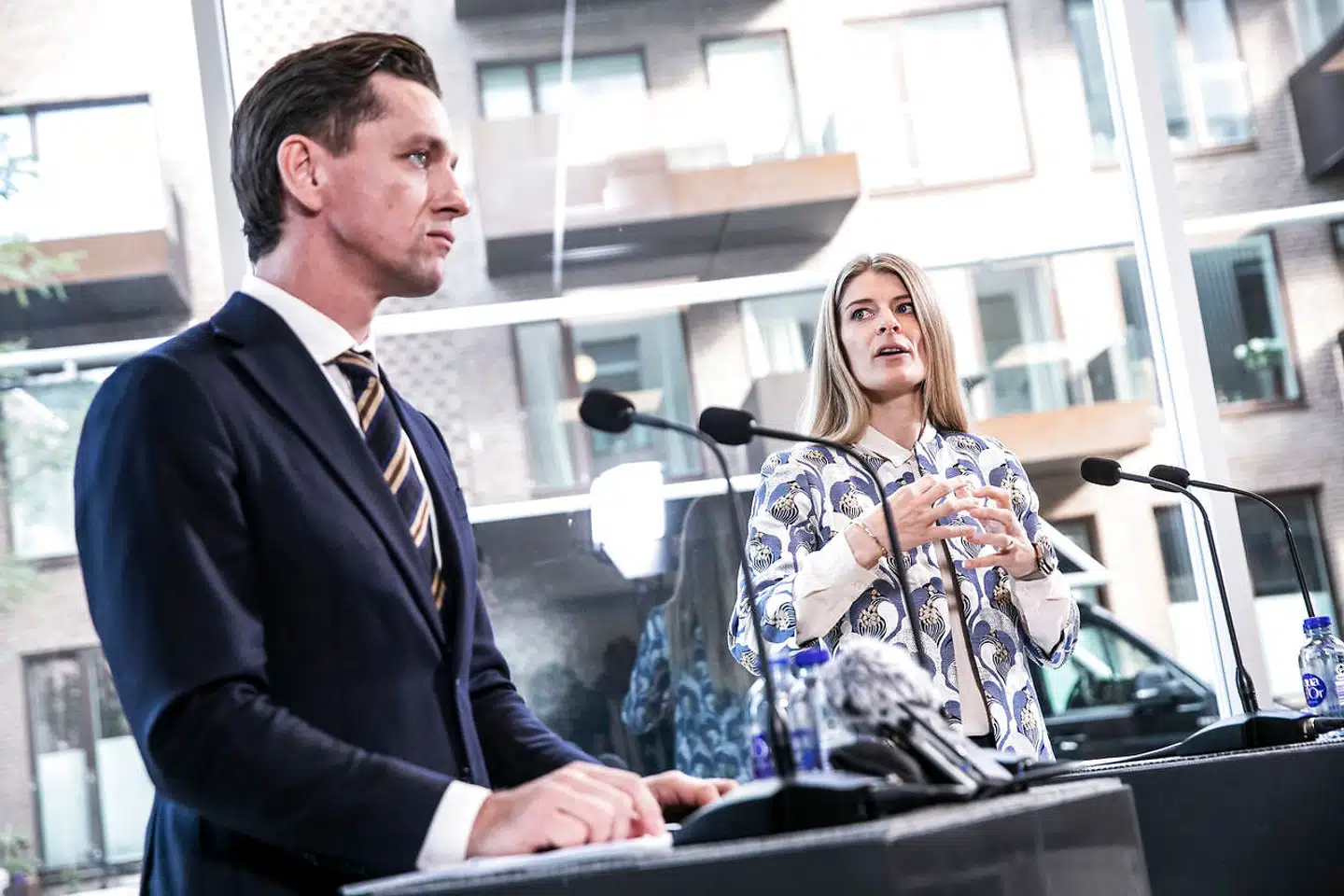 Tirsdag formiddag præsenterede indenrigs- og boligminister Kaare Dybvad Bek (S) og kulturminister Ane Halsboe-Jørgensen (S) udspillet »Tættere på – Byer med plads til alle«, i Domeas almene boligforening Orienten i Nordhavnen i København.