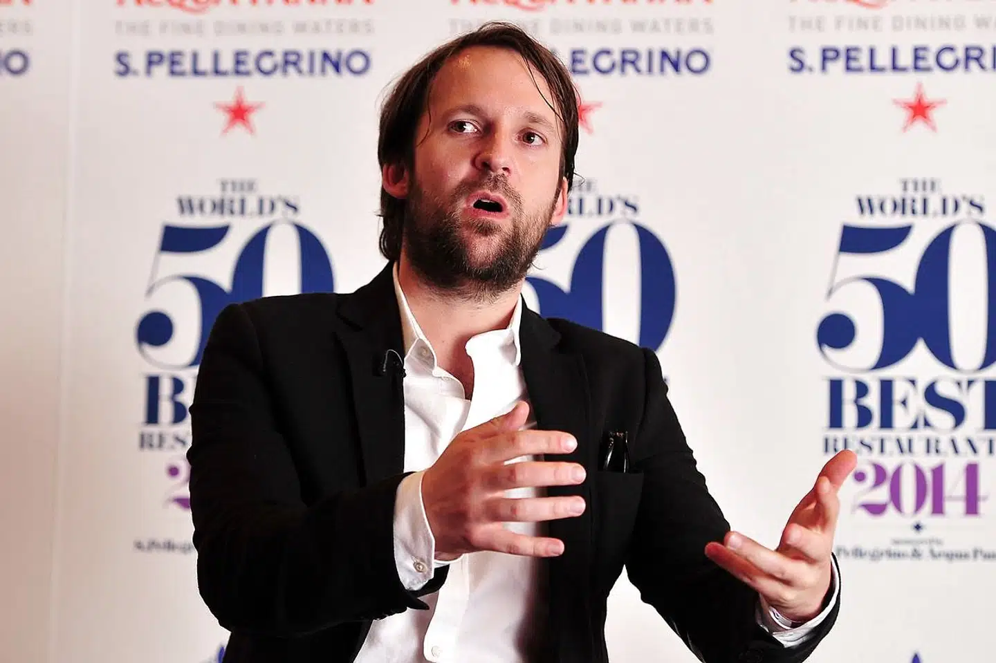 Rene Redzepi fotograferet i London 2014, da Noma genvandt sin førsteplads på World’s 50 Best Restaurants.