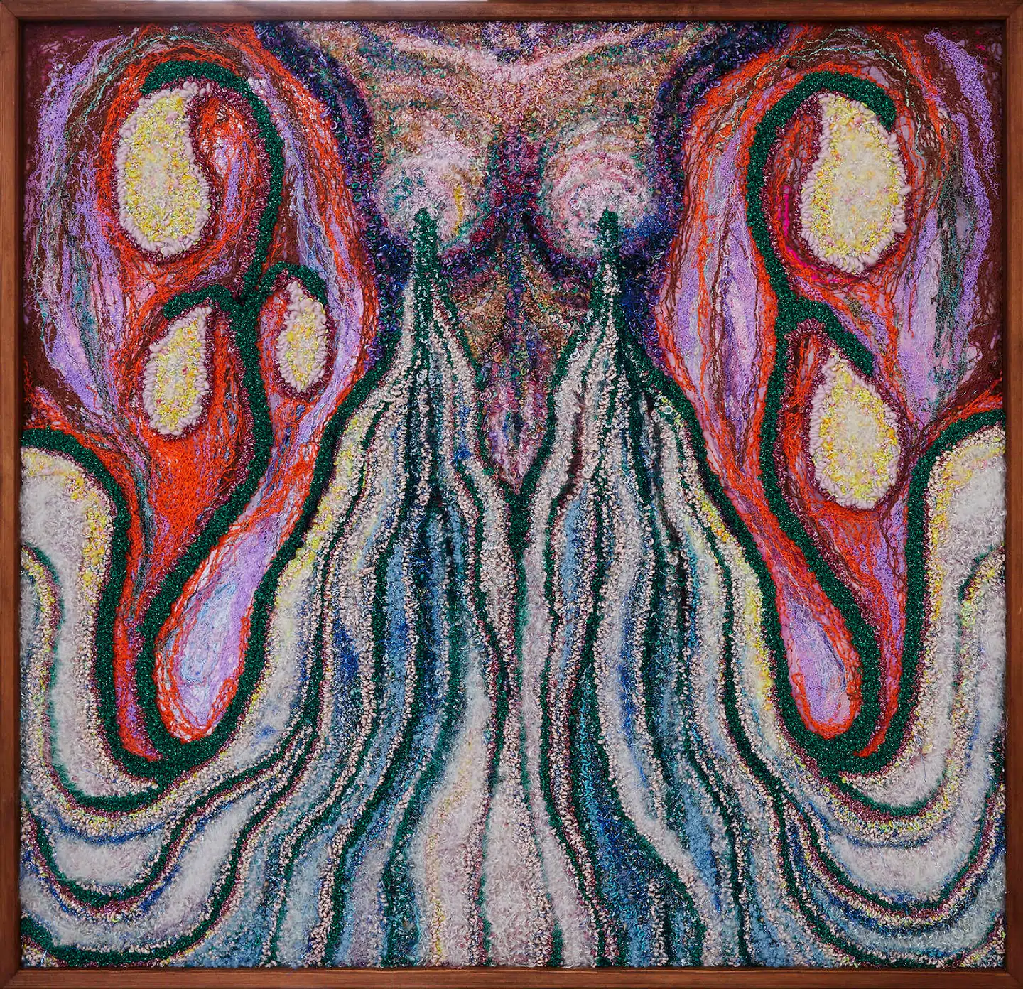 »Syndfloder« flyder frit fra Nikoline Liv Andersens brystvorter og vulvaer. Alt er taktilt, subtilt og destabiliserende.