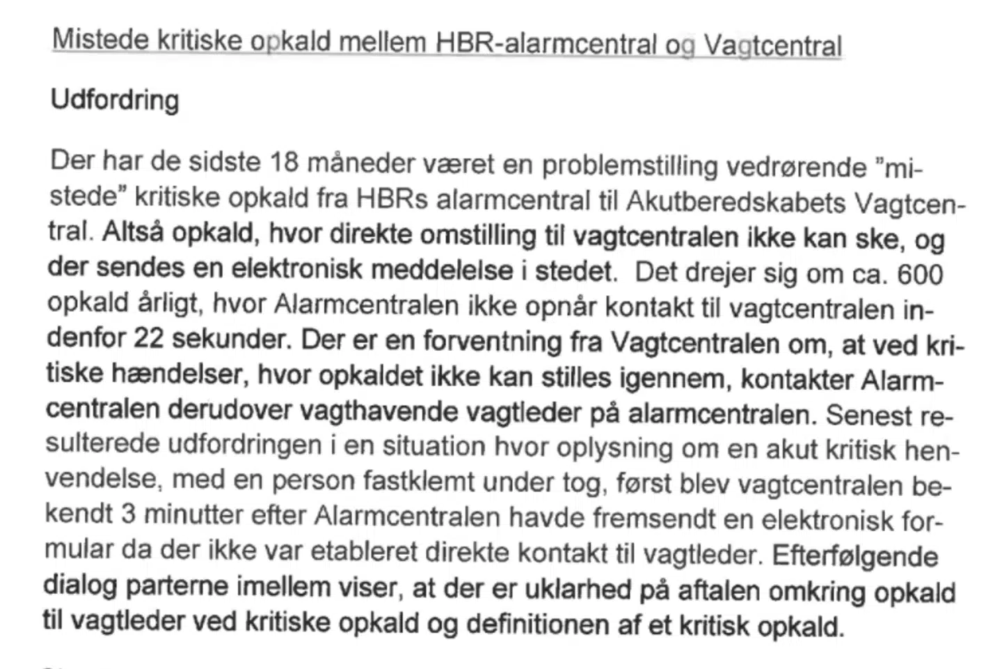 Udsnit af direktionsreferatet fra juni 2020.