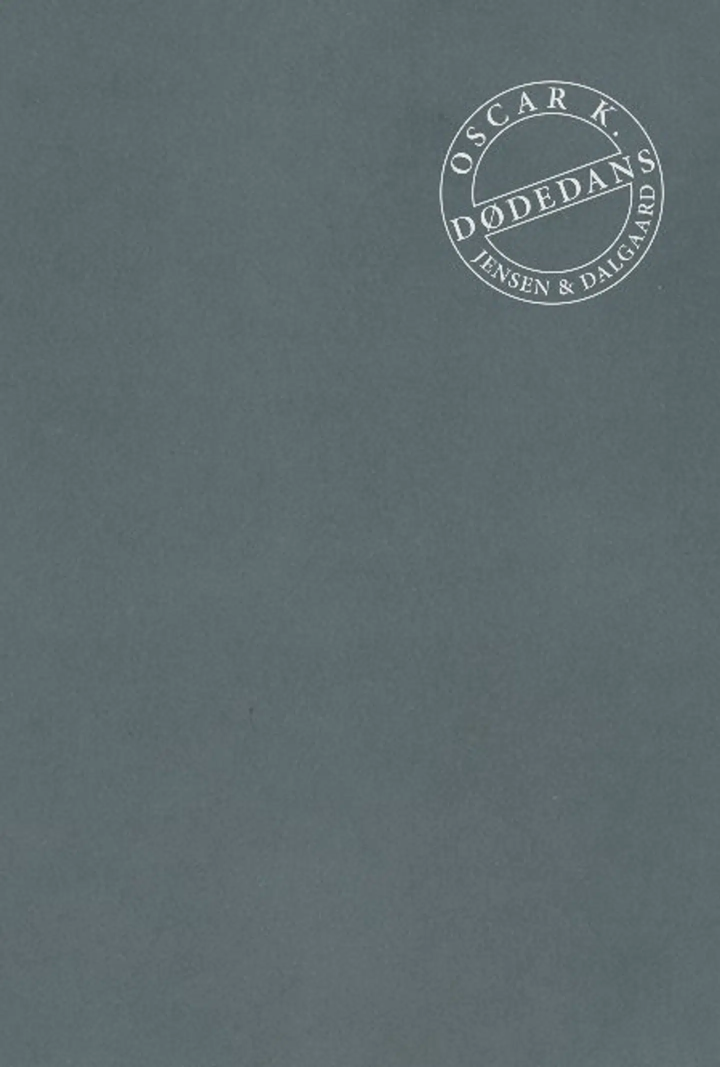 Forfatter Oscar Ks tragikomiske novelle »Dødedans«s handlingsforløb udspiller sig over en aften, hvor Døden holder bal.