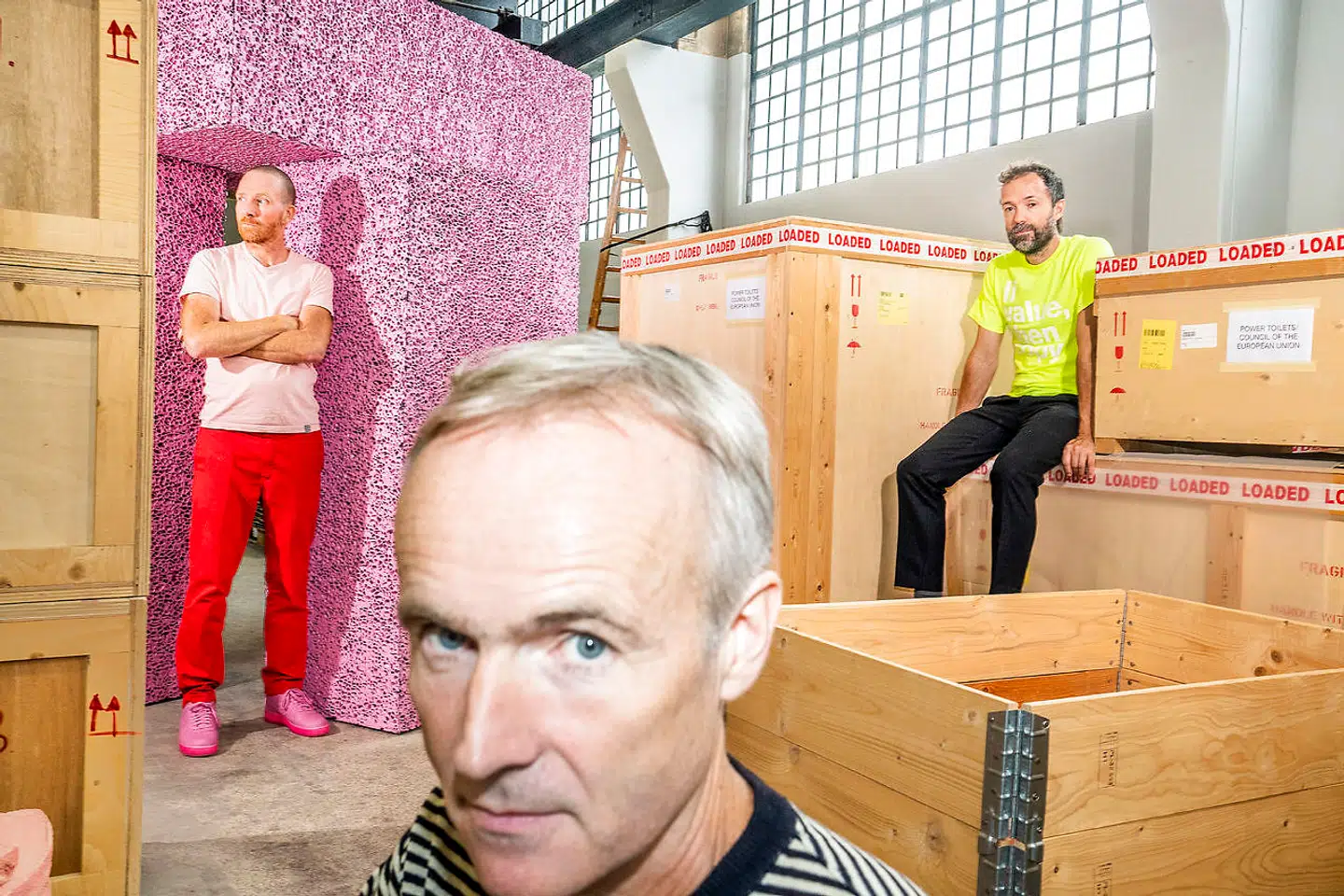 Kunstnergruppen »Superflex« blev grundlagt i 1993.