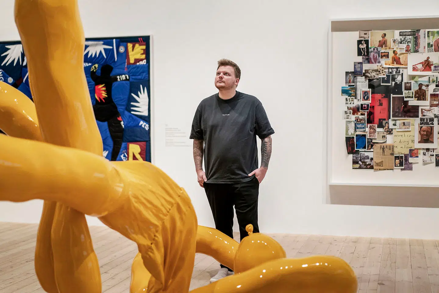 Hvis han skulle vælge ét sted i det gamle industriområde, skulle det være kunstcenteret Copenhagen Contemporary. Det er det sted, der har givet flest oplevelser, siger Rasmus Munk.