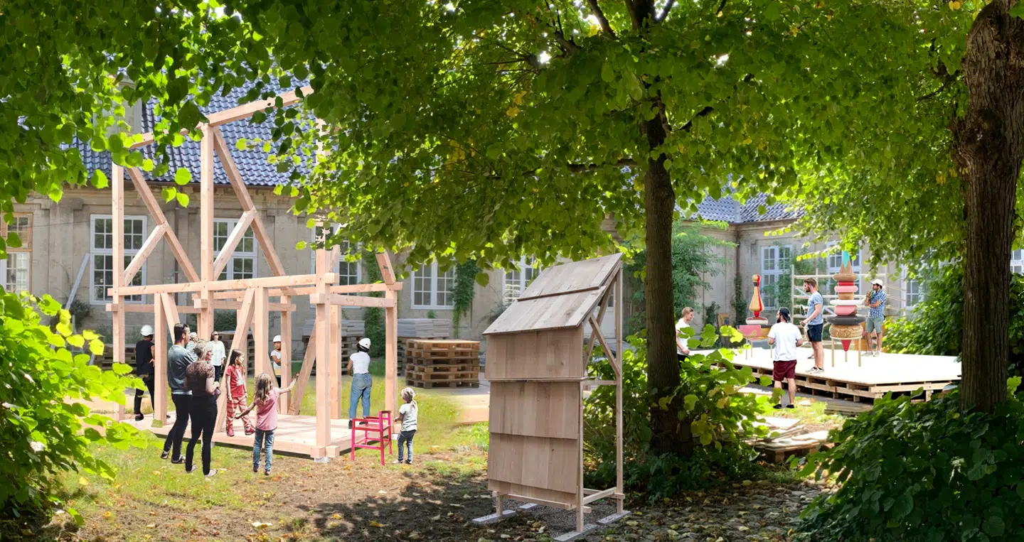 Efter at folkeskoleeleverne har fået Håndværk og design på skoleskemaet, har flere efterspurgt på museet. Det er en af de ting, der kommer til at foregå i haven fremover.