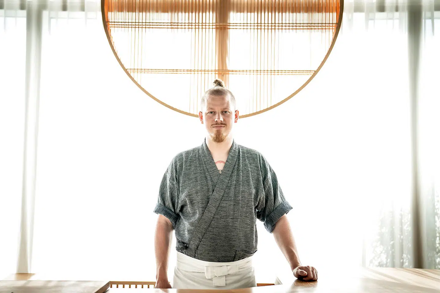 Ejer af restaurant Sushi Anaba, Mads Battefeld.