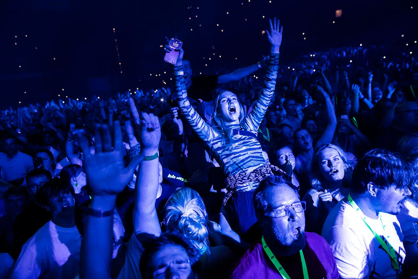 Det danske band The Minds of 99 gav koncert i Parken lørdag den 11. september 2021.