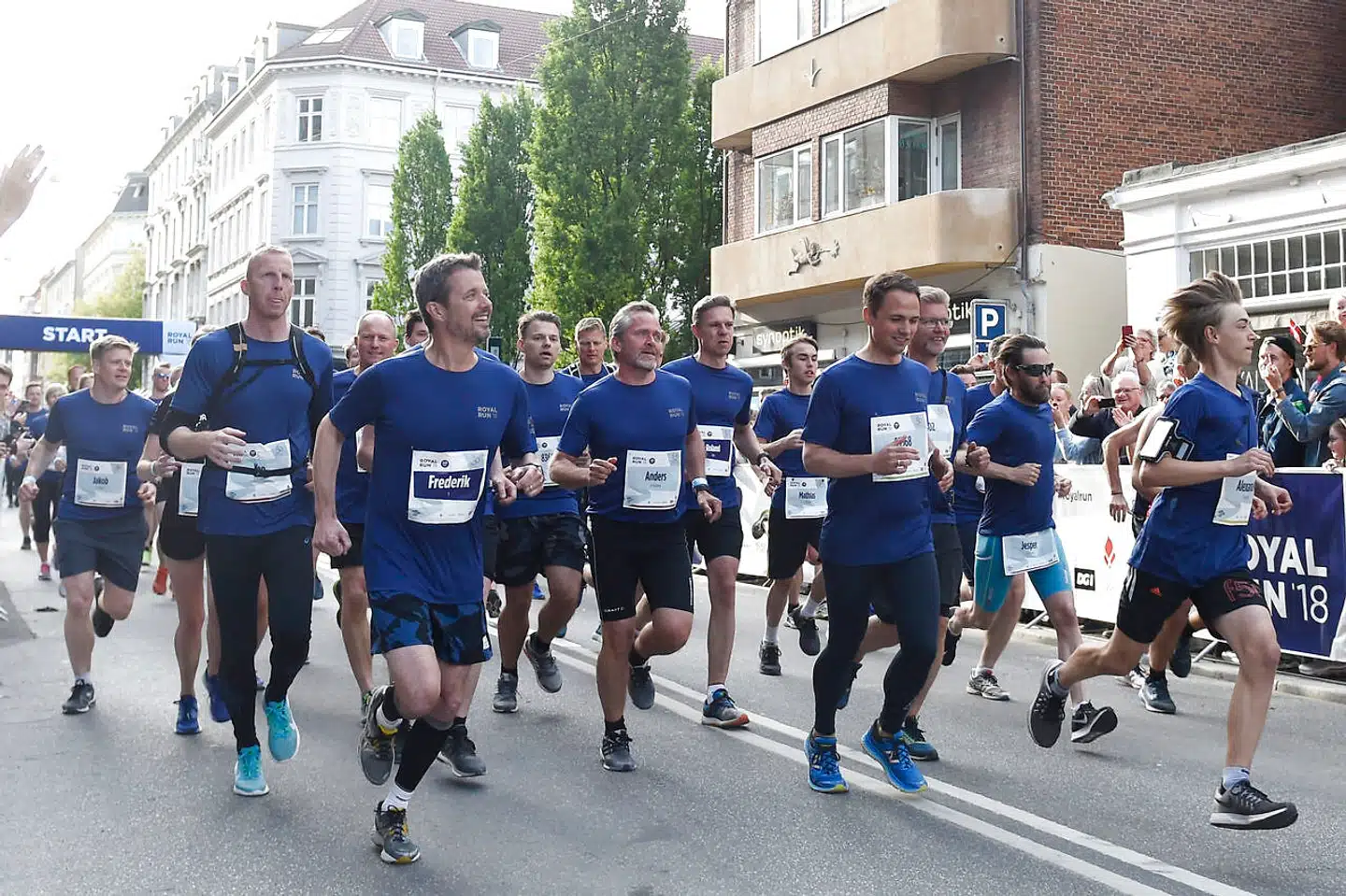 Søndag løber kronprinsparret og danskerne igen Royal Run, efter det i 2020 blev aflyst på grund af covid-19. Fotoet er fra Royal Run 2019.